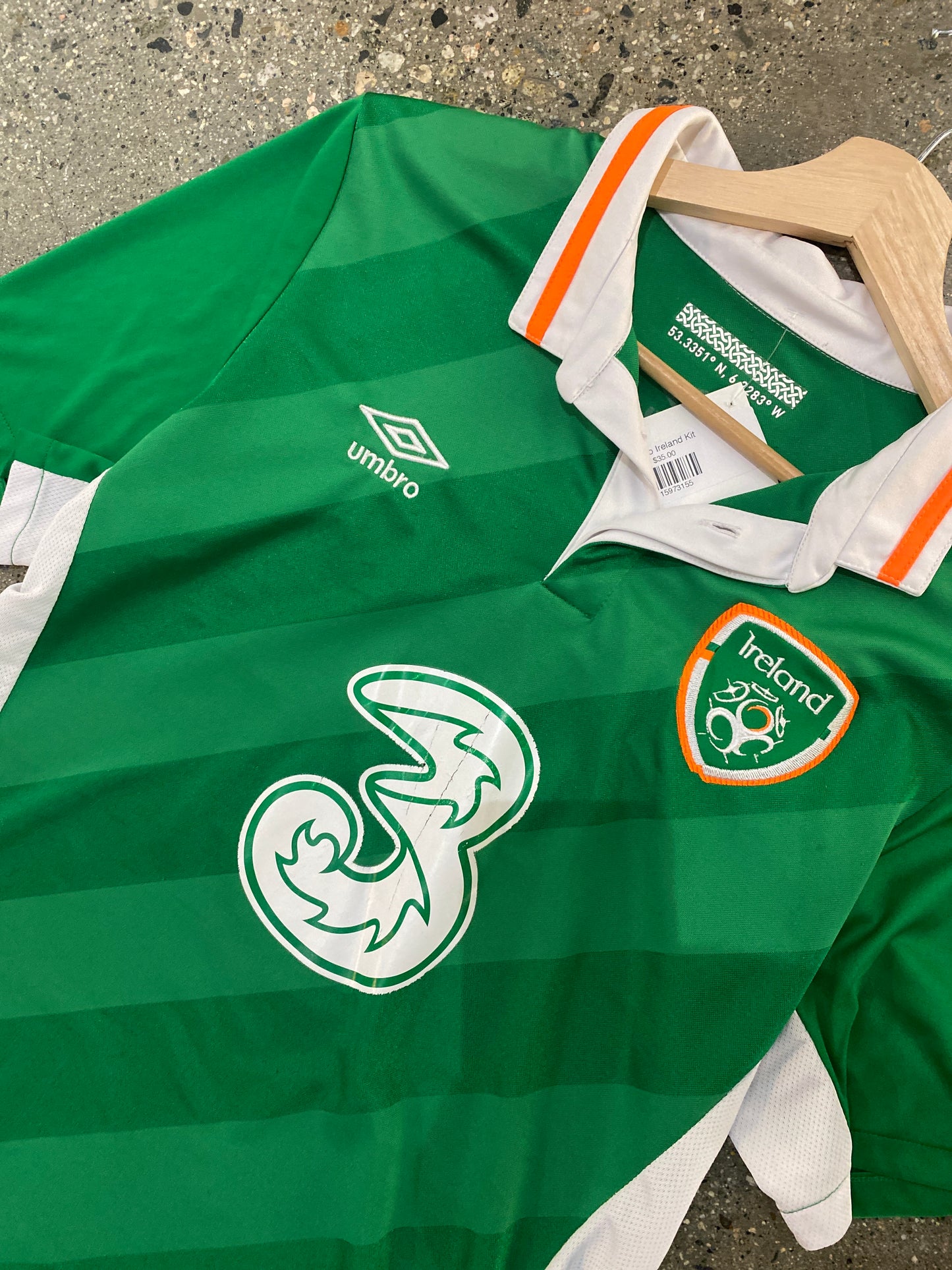 (M) Umbro Ireland Kit