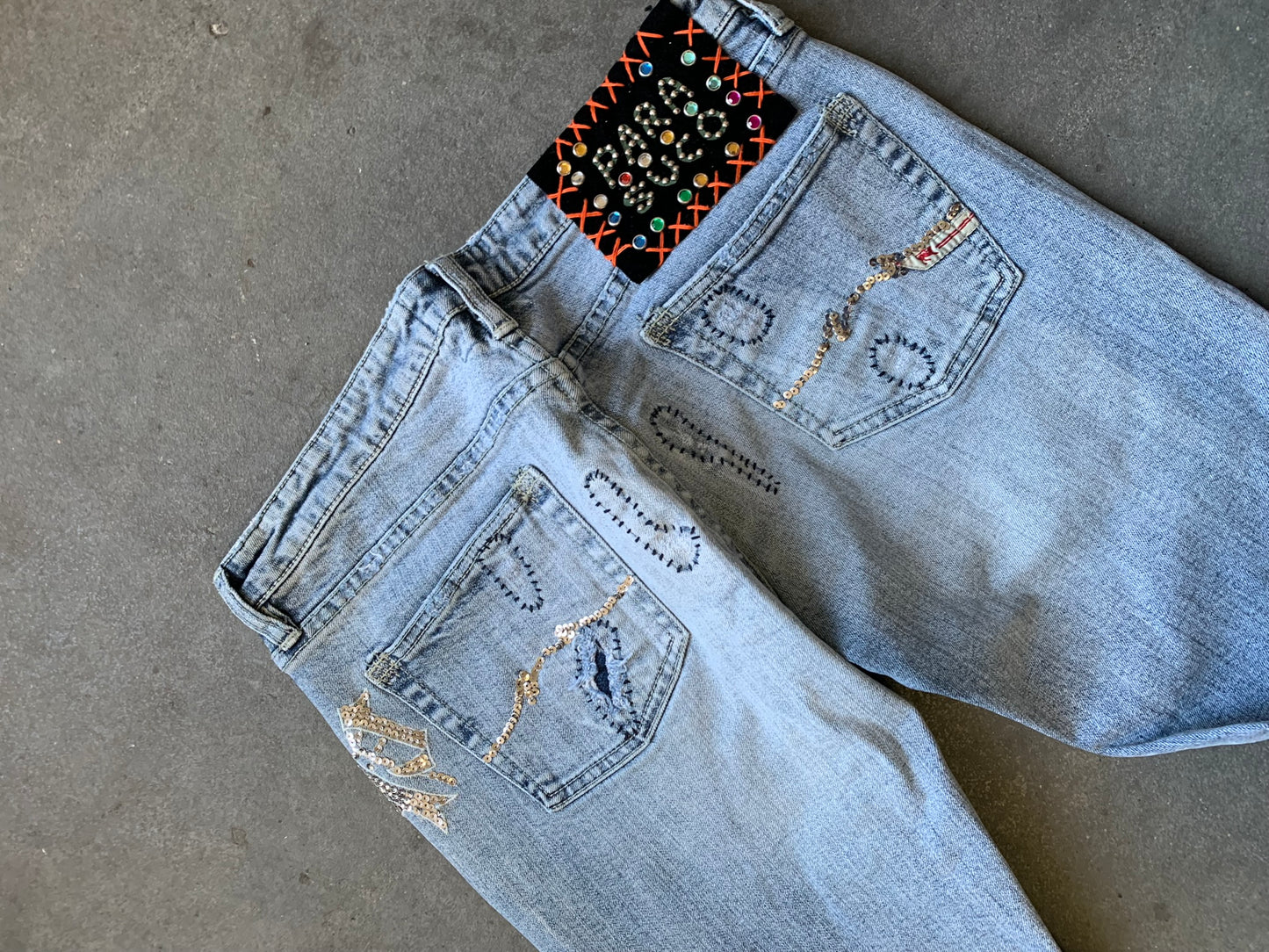 (32”) 00’s Parasuco Light Wash Denim