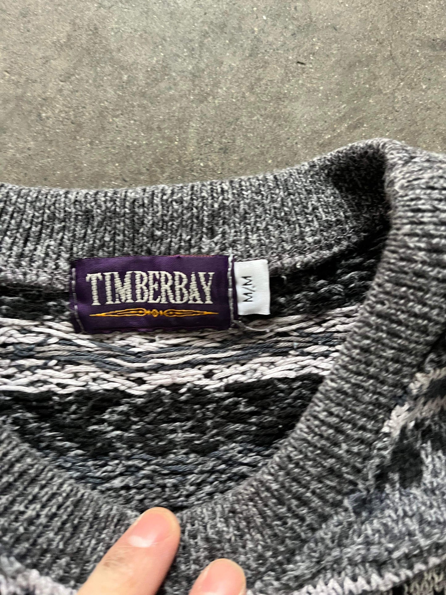 (M/L) Vintage Pattern Knit