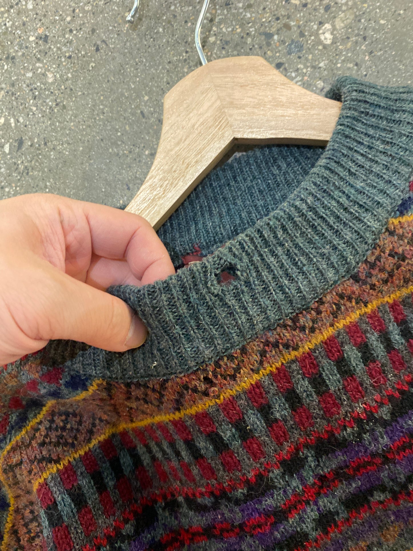 (L) Vintage Chaps Wool Knit