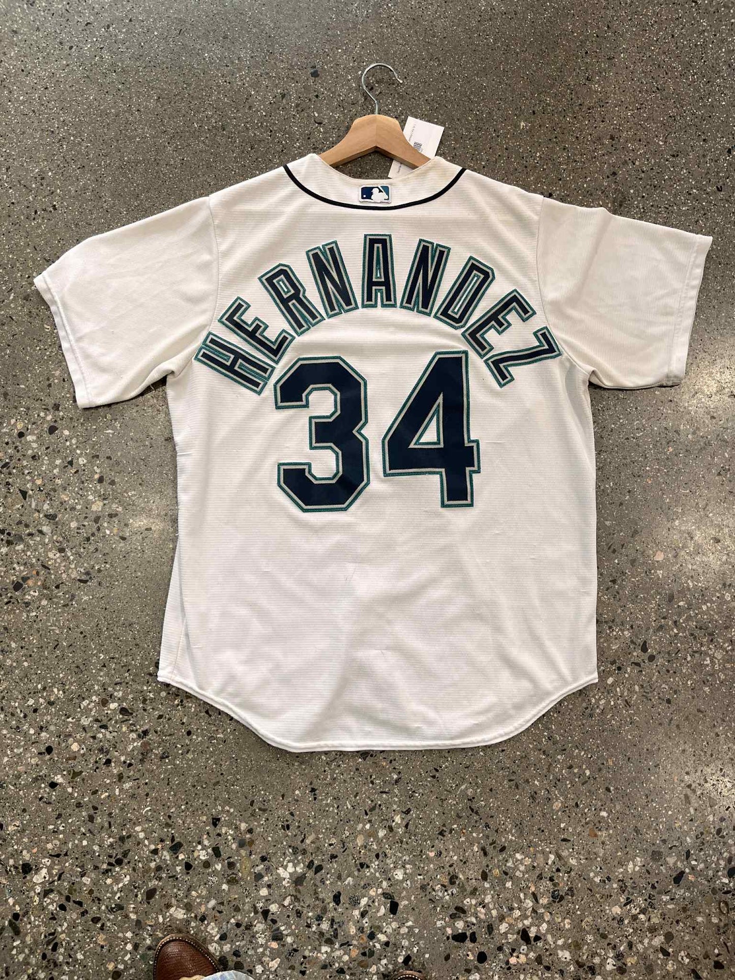 (L/XL) Seattle Mariners King Felix Jersey ( As Is )