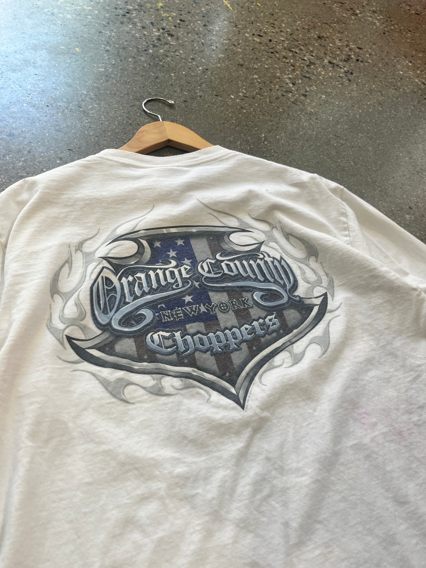 (L) Distressed Orange County Choppers New York LS