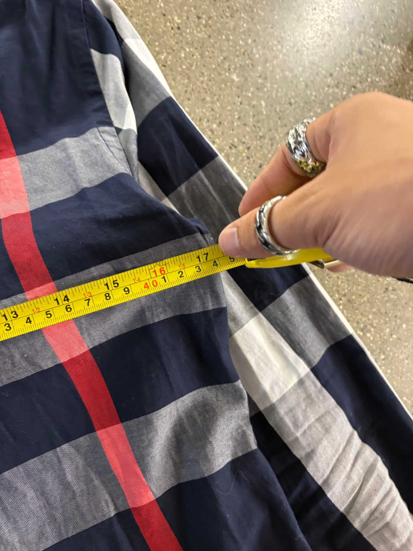 (M) Burberry Britt Button Up