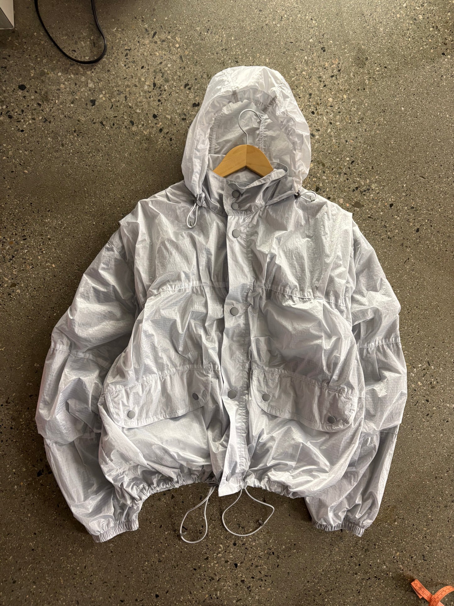 Our Legacy Grey Exhale Puffer
