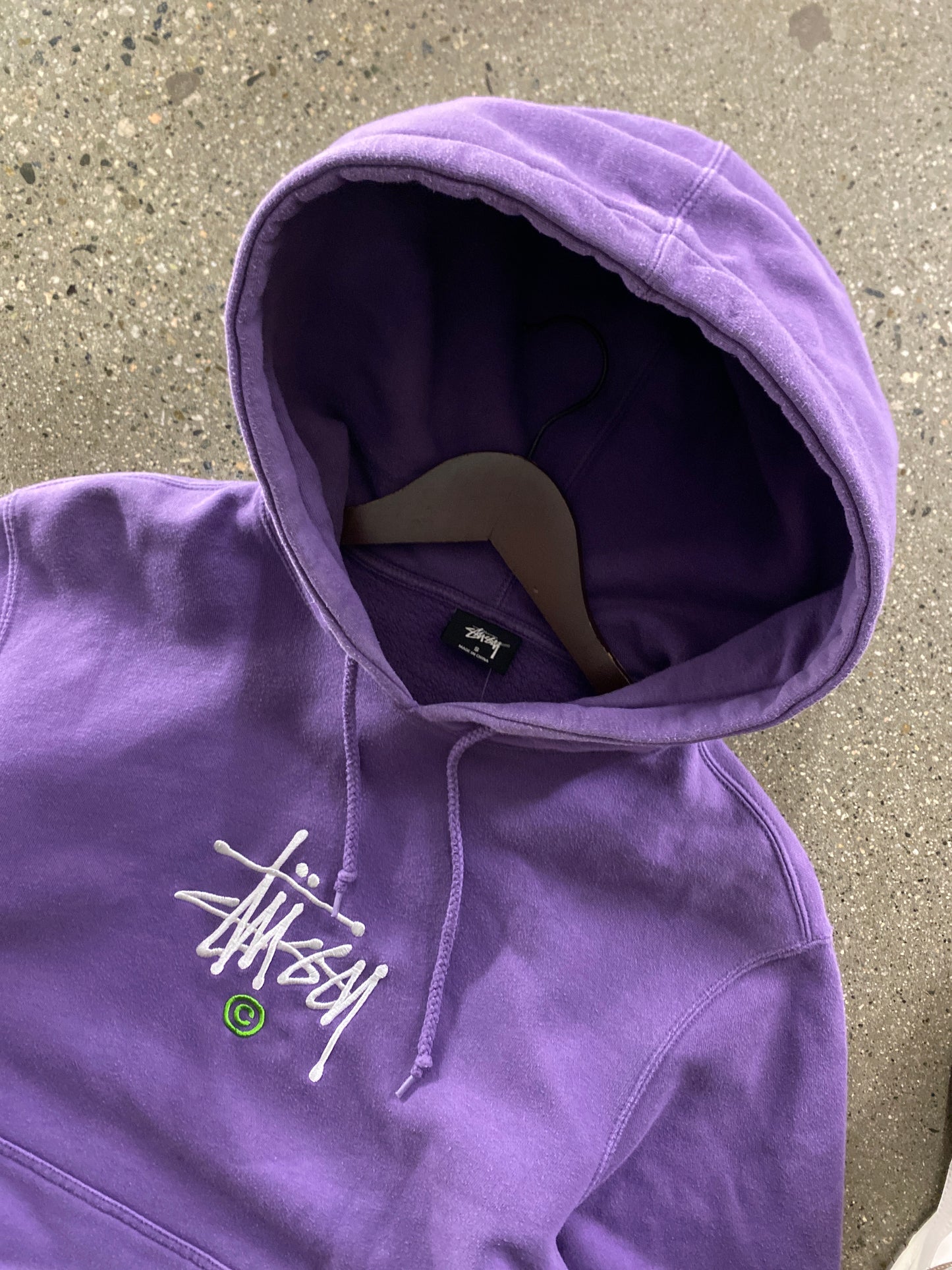 (S) Stussy Purple Hoodie