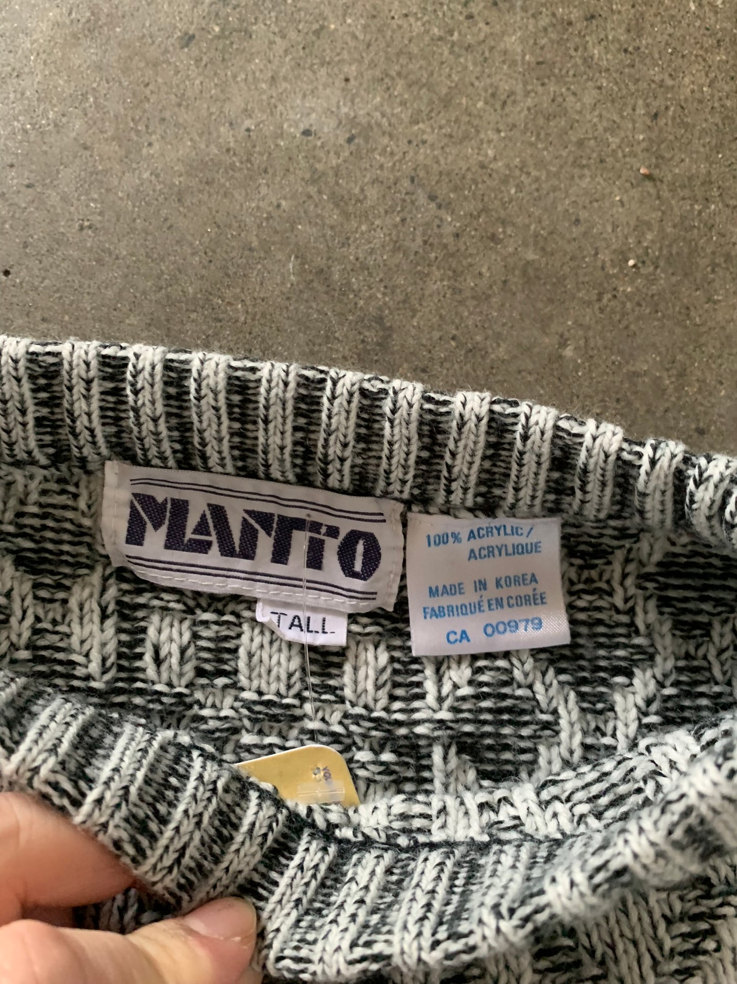 (L) 80’s Boxy Knit