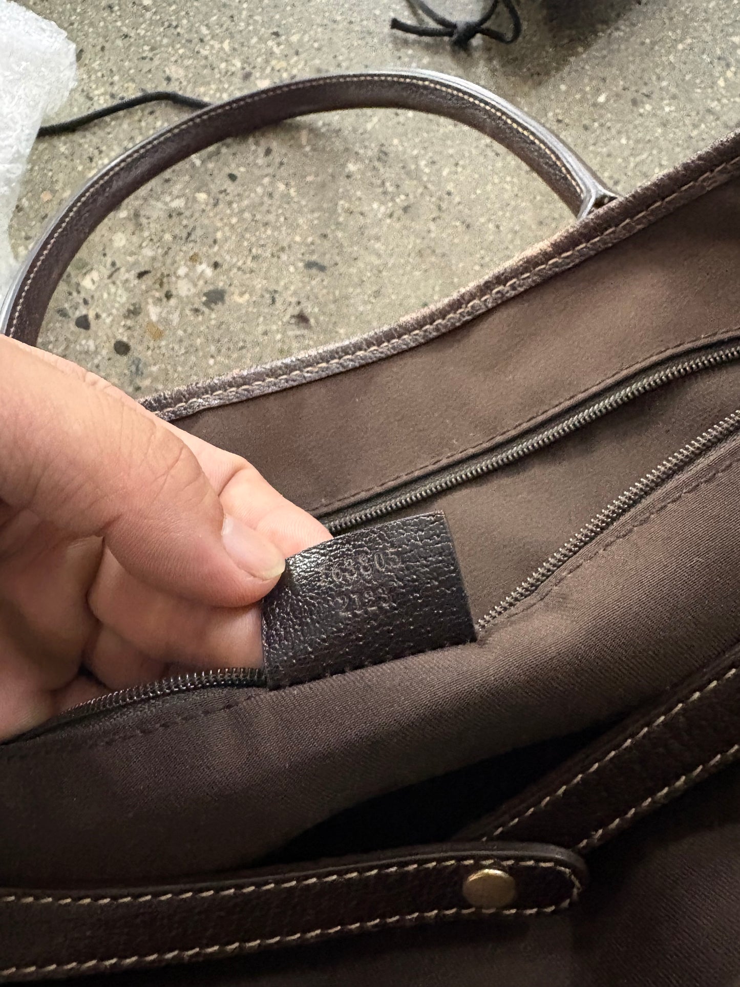 Gucci Canvas Princy Bag