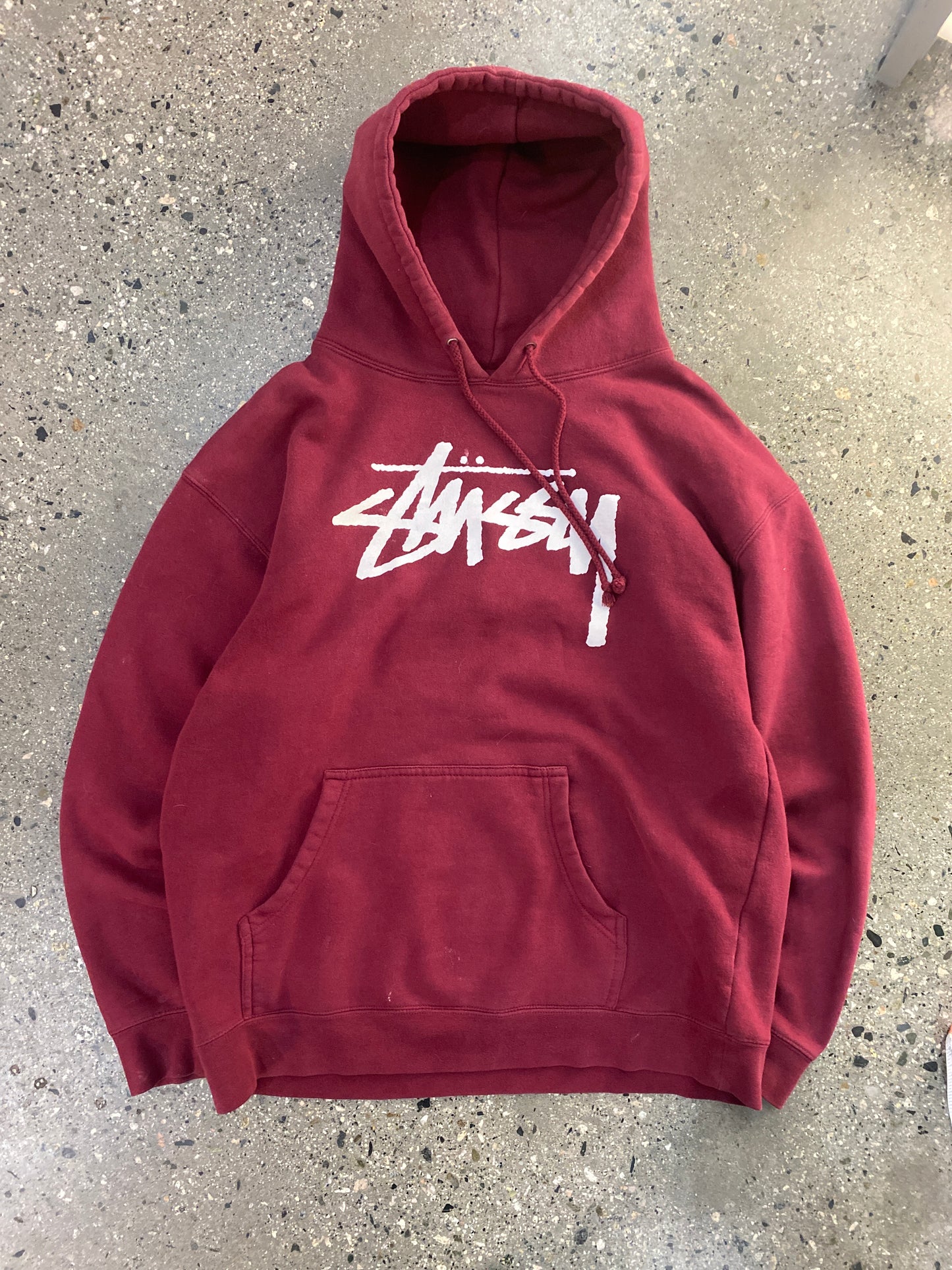 (L) Stussy Script Hoodie