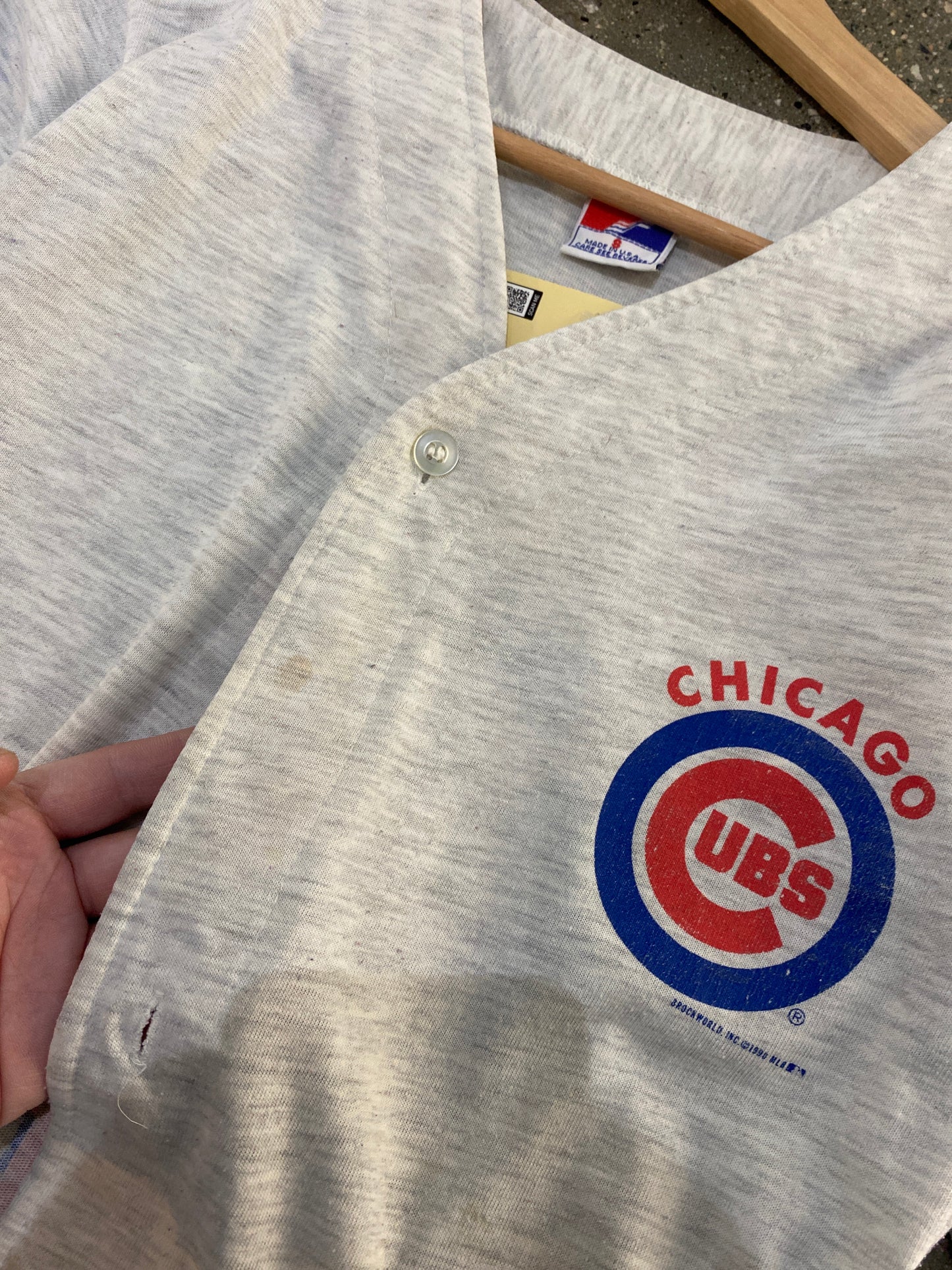 (S/M Womens) 90s Chi Cubs Top