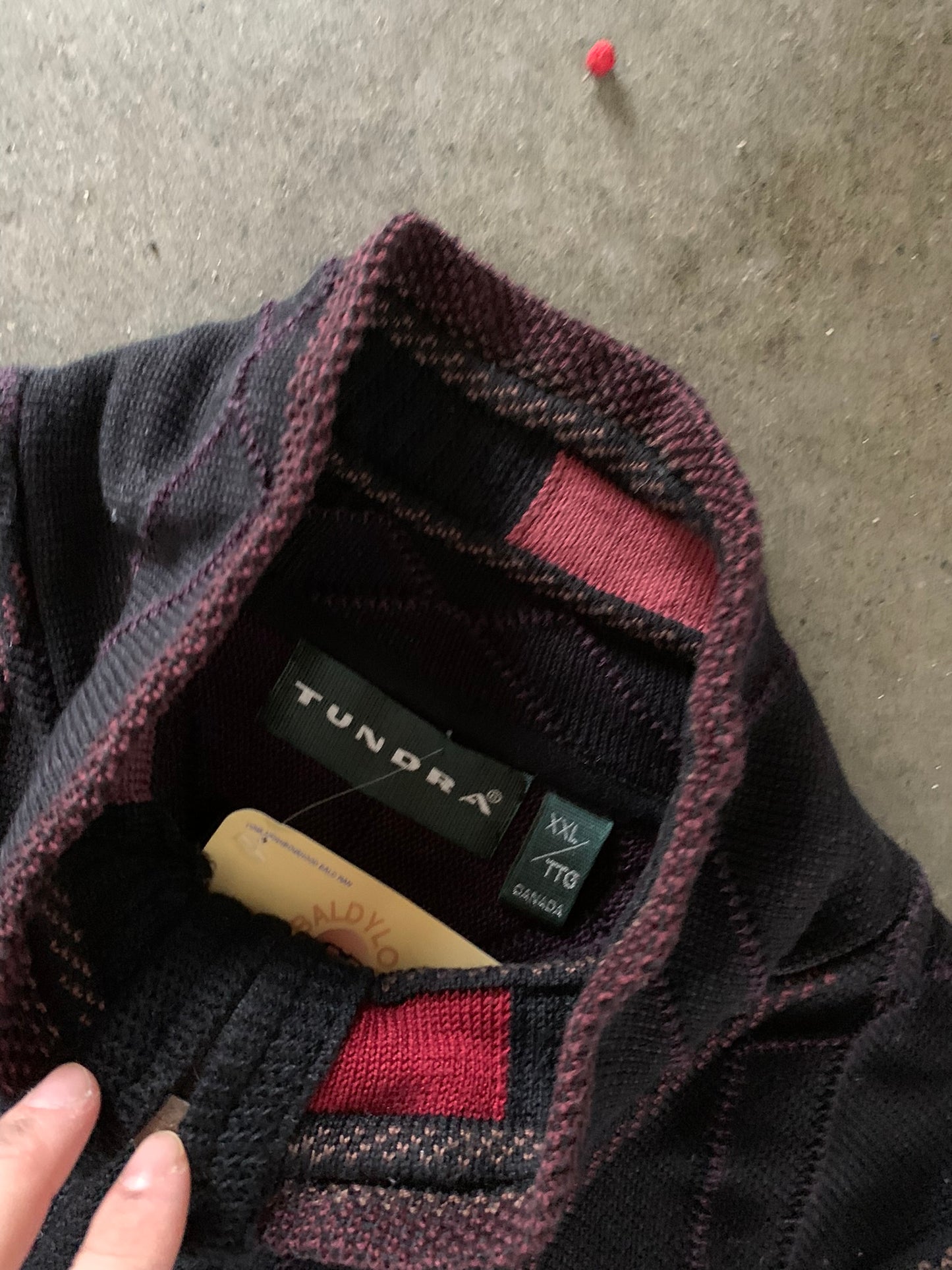 (2x) Vintage 90s Tundra 3d Zip Up