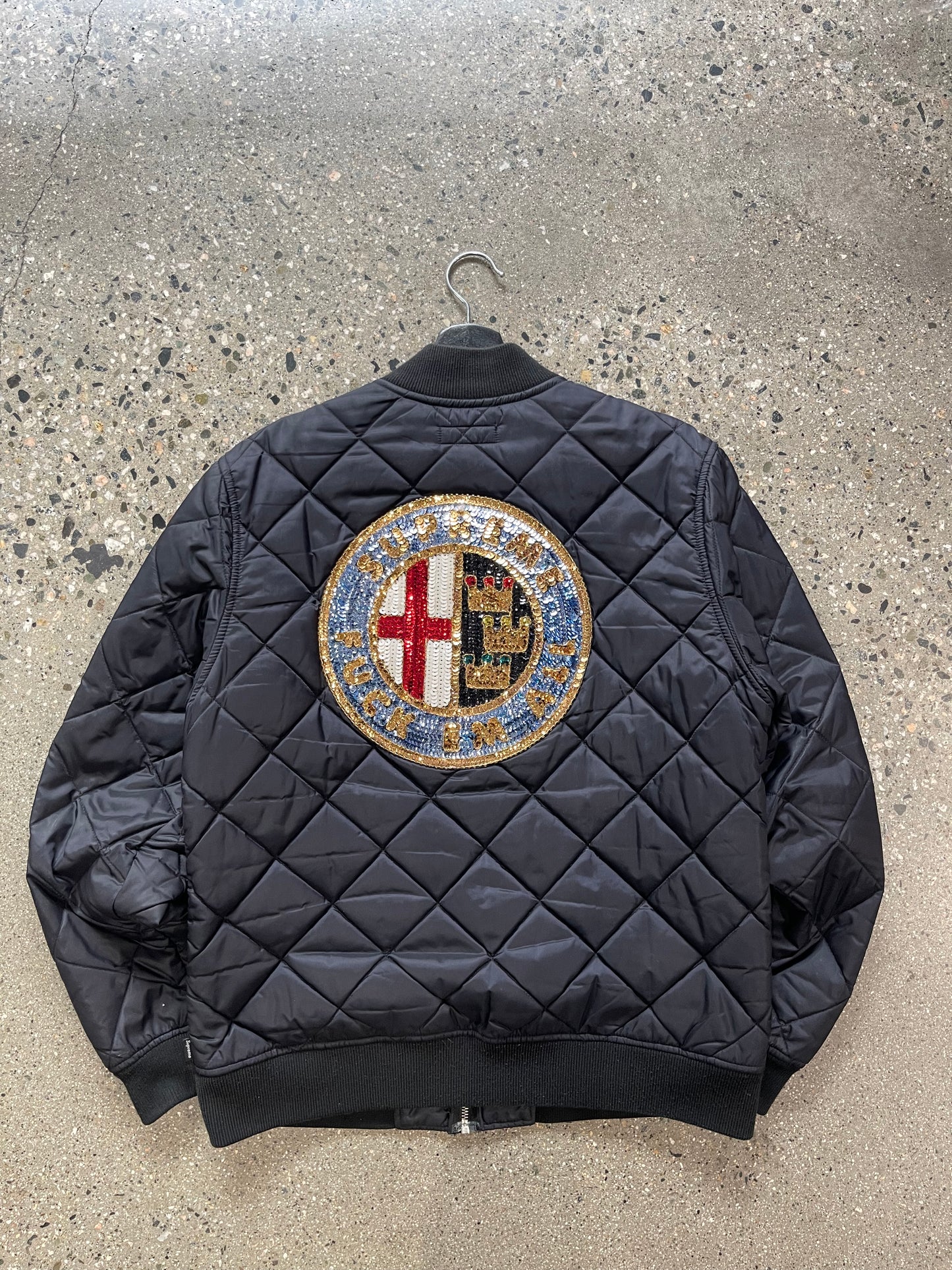 Supreme Alfa Romeo Sequin Jacket