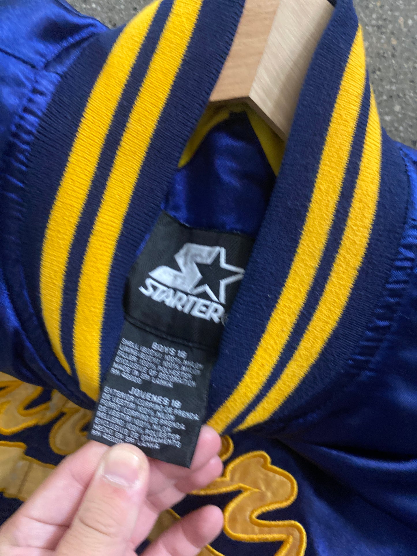 (m) Starter Script Varsity Bomber