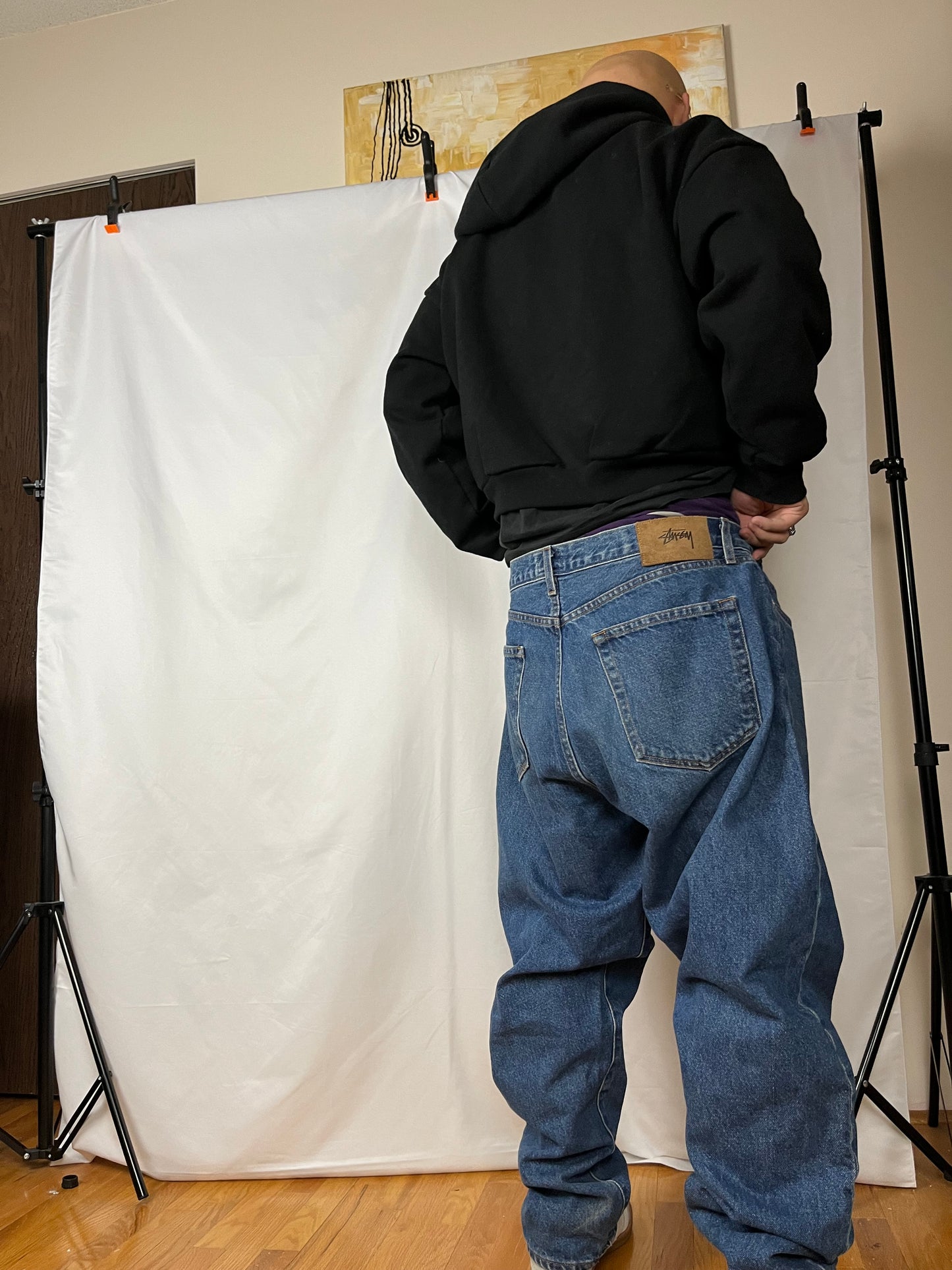 (34”) Stussy Blue Jeans