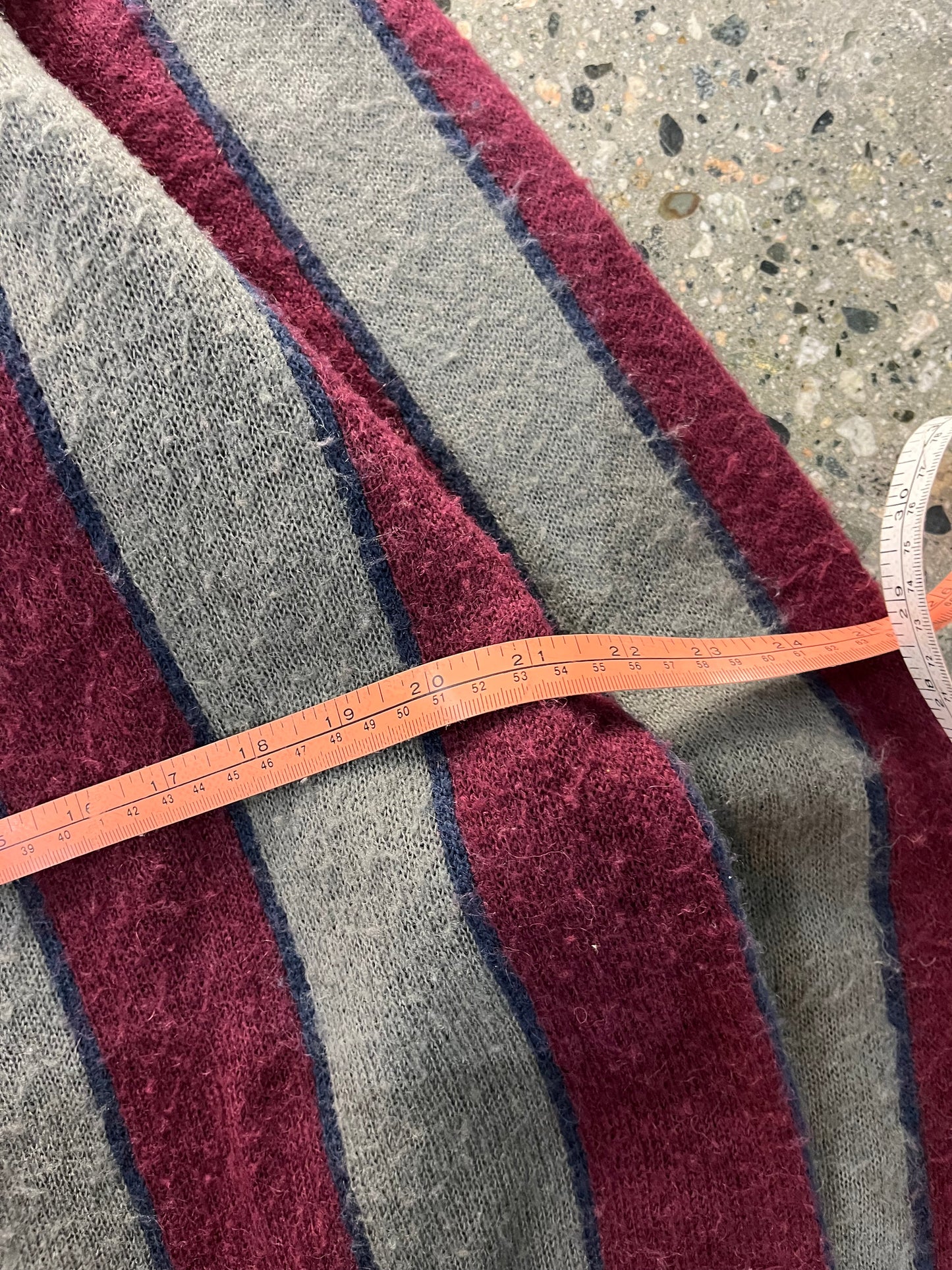 (M) Stussy Striped Cardigan