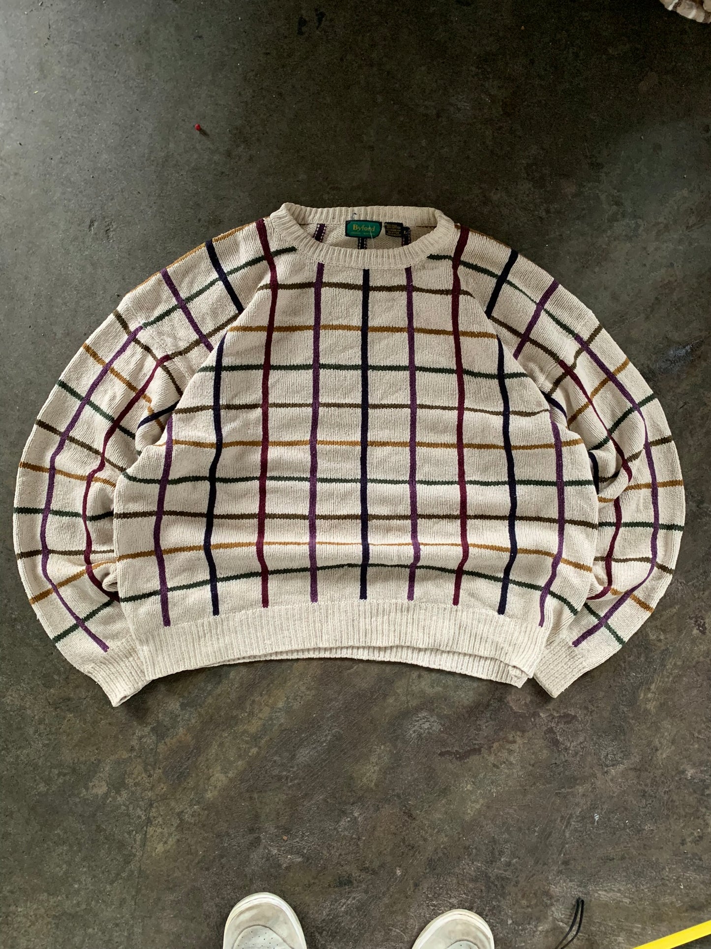 (L) Vintage Boxes Knit