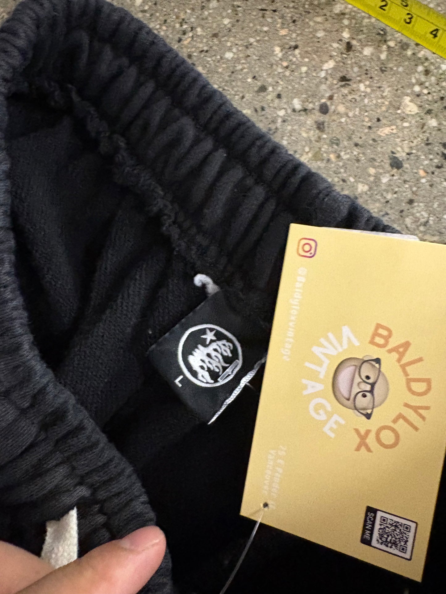 (S) Hellstar flared racer sweatpants