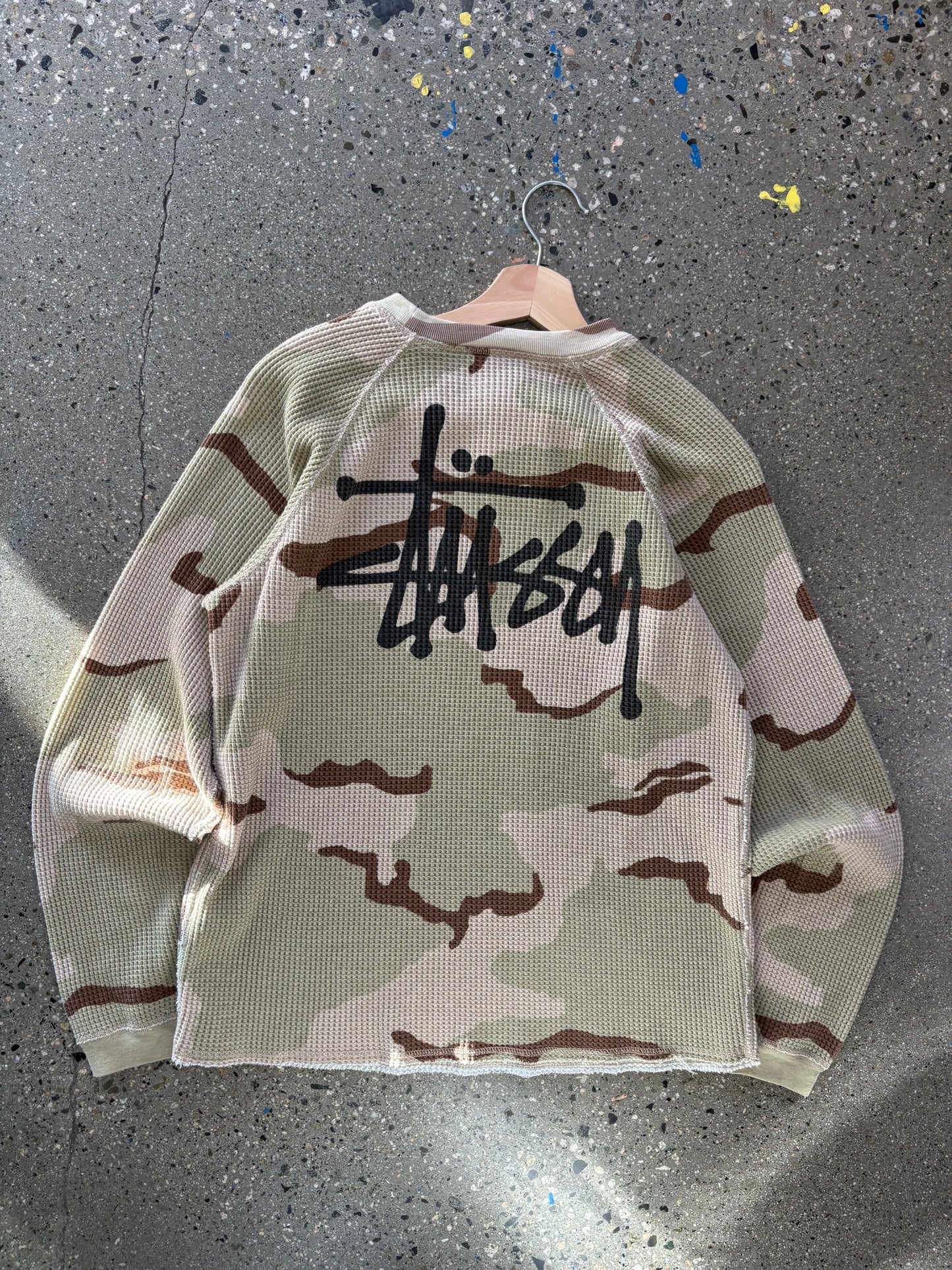 (S) Stussy Desert Camo Thermal