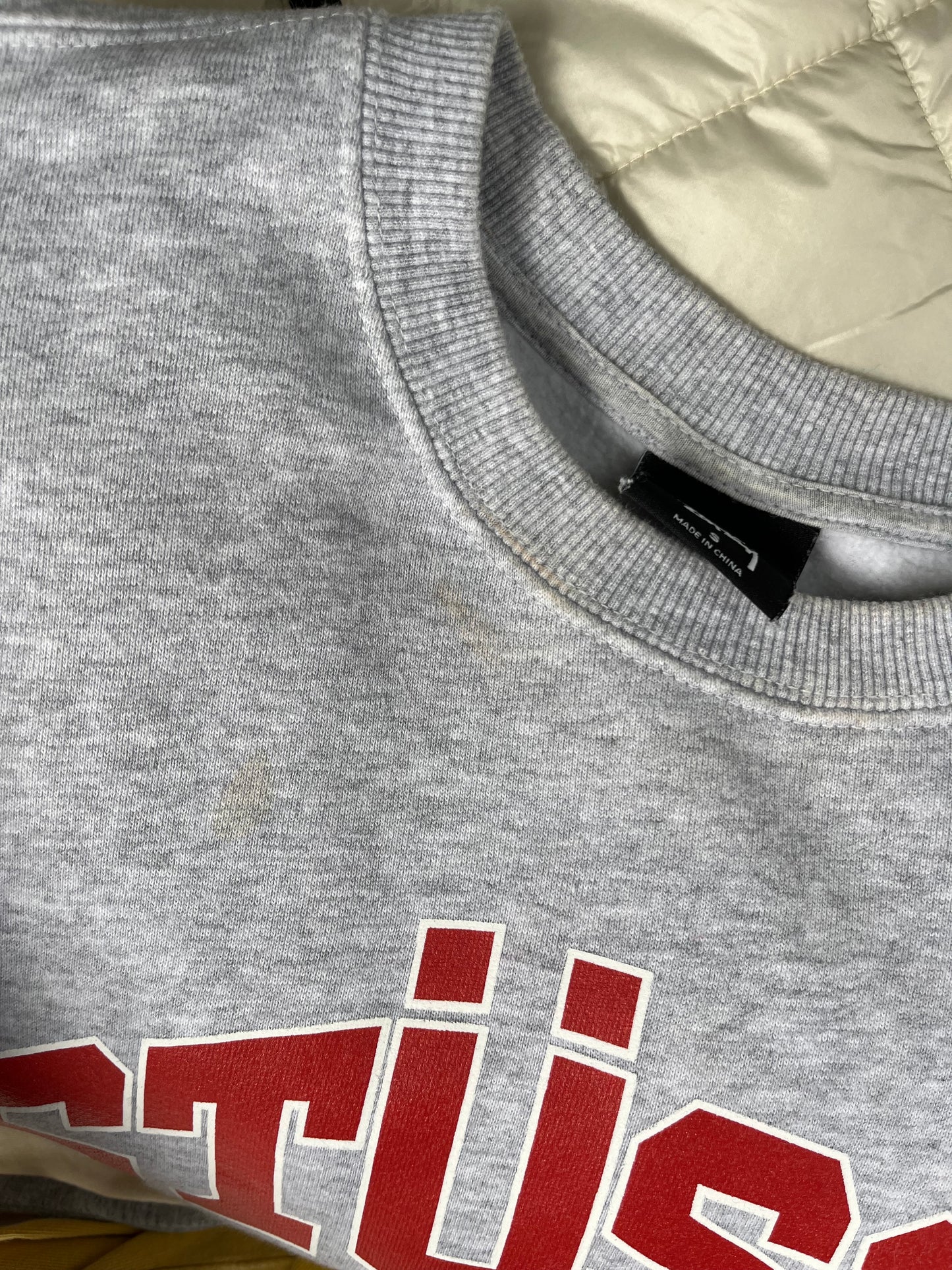 (S) Stussy Script Crewneck