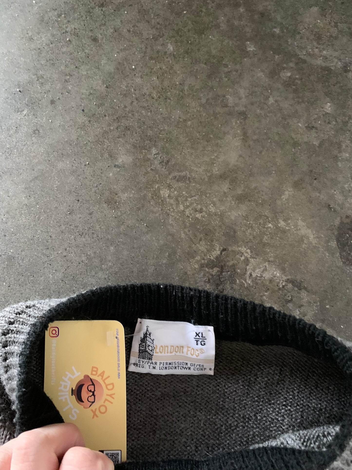 (XL/2X) Vintage London Fog Knit