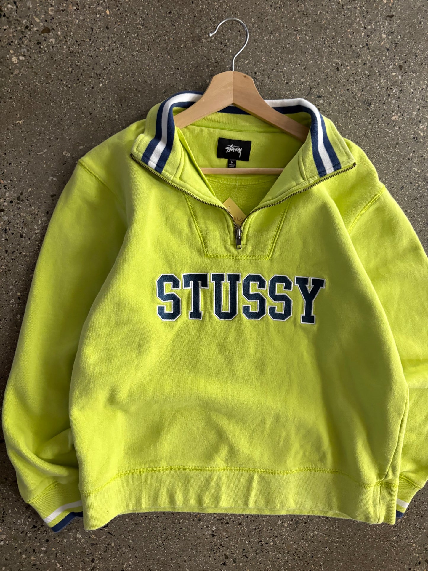 (M) Stussy Quarter Zip