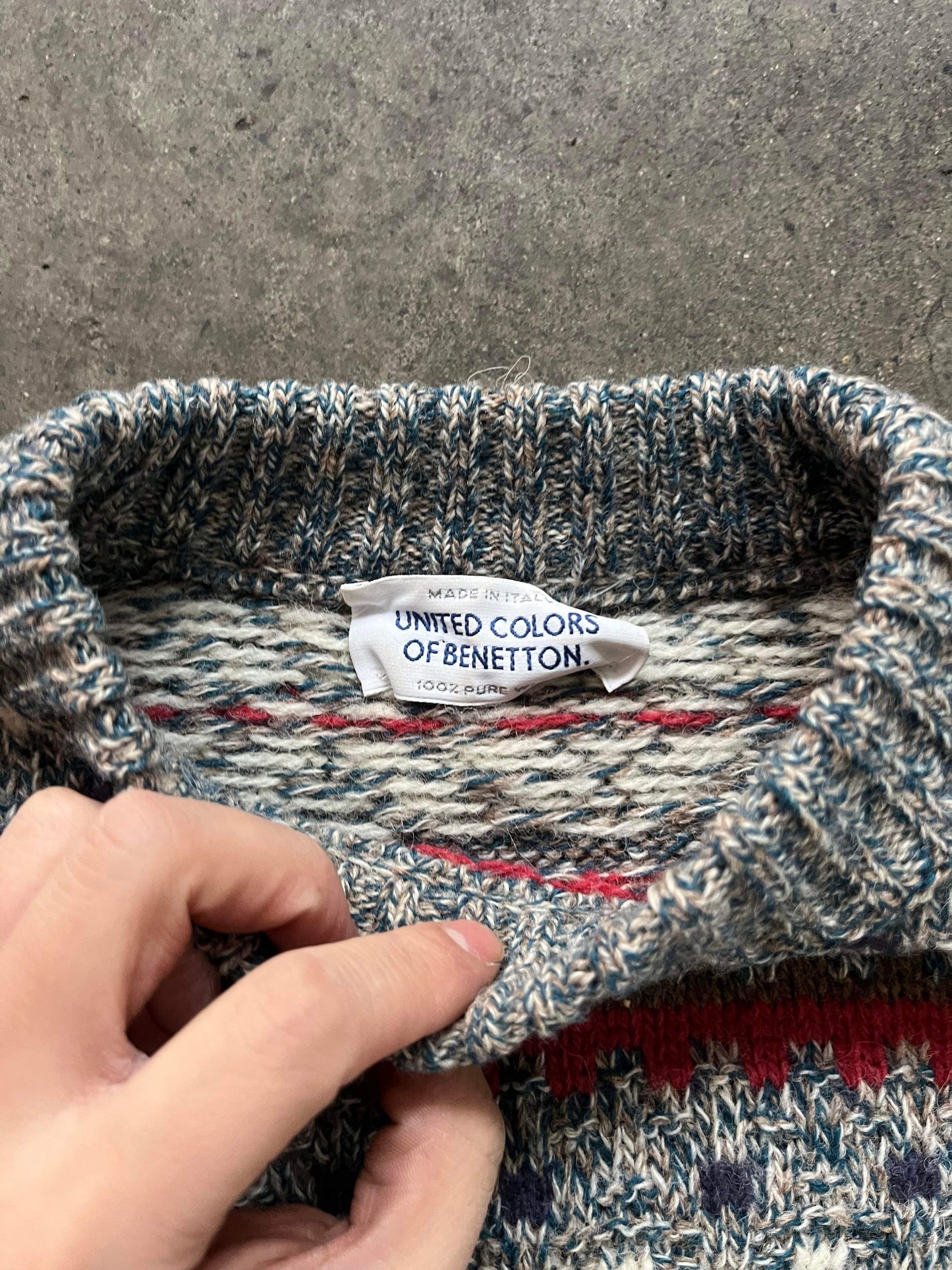 (L) United Colors of Bennetton Knit