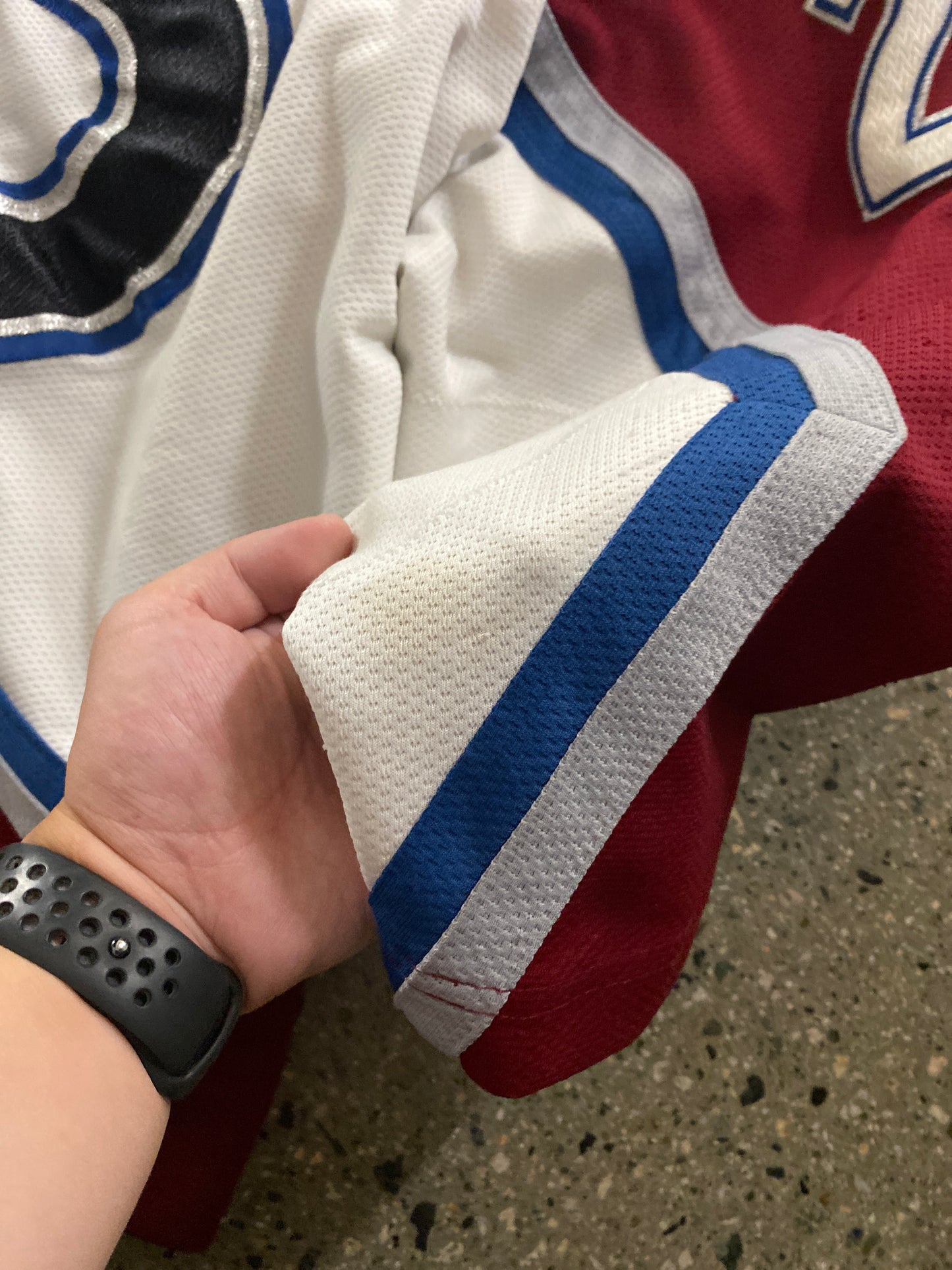 (XL/2X) Starter Colorado Avalanche Hejduk Jersey