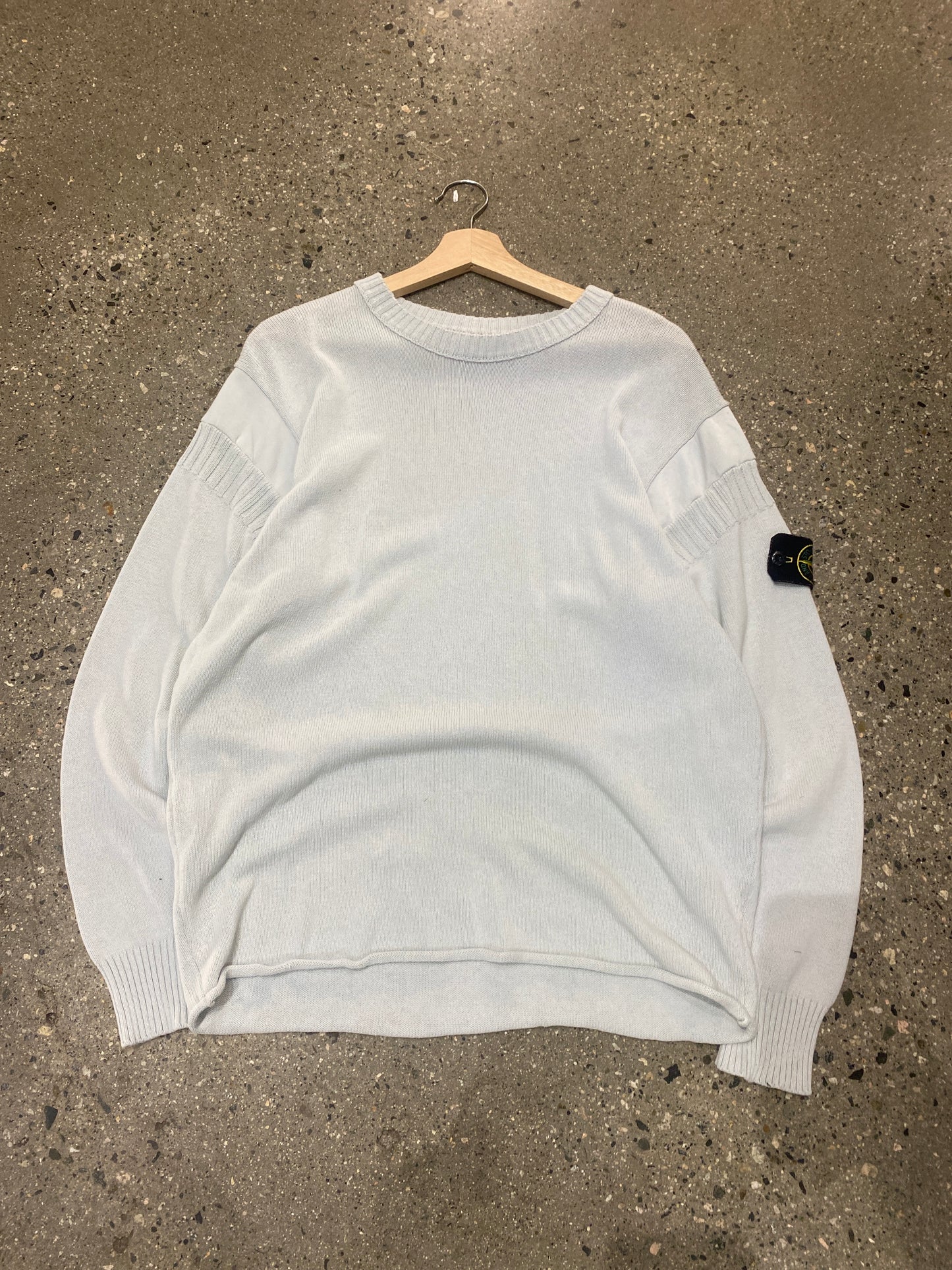 (M/L) Baby Blue Stone Island Knit