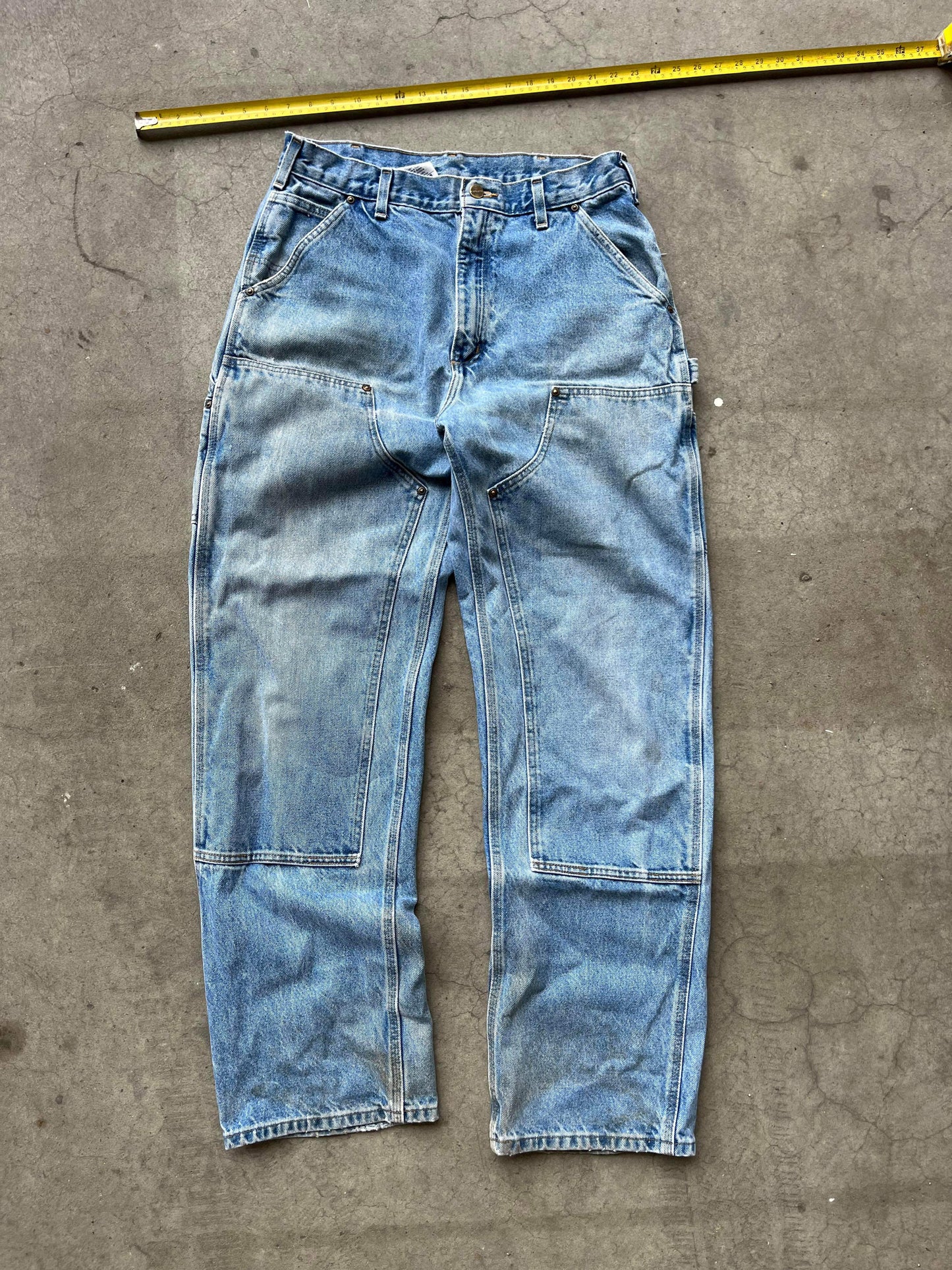 (33”) Carhartt Doubleknee Blue Denim
