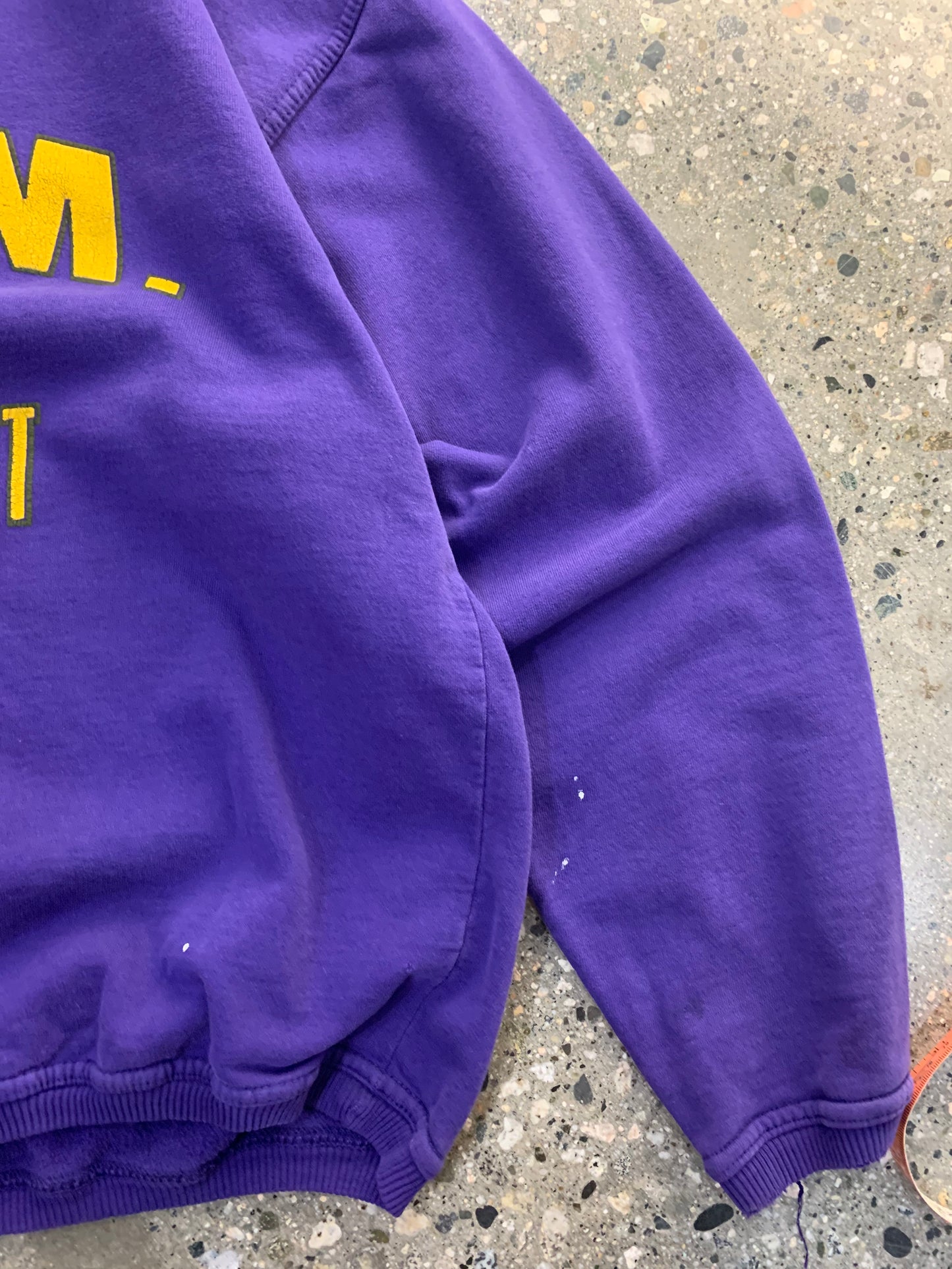 (XS/S) 90's B.U.M Equipment Graphic Purple Crewneck