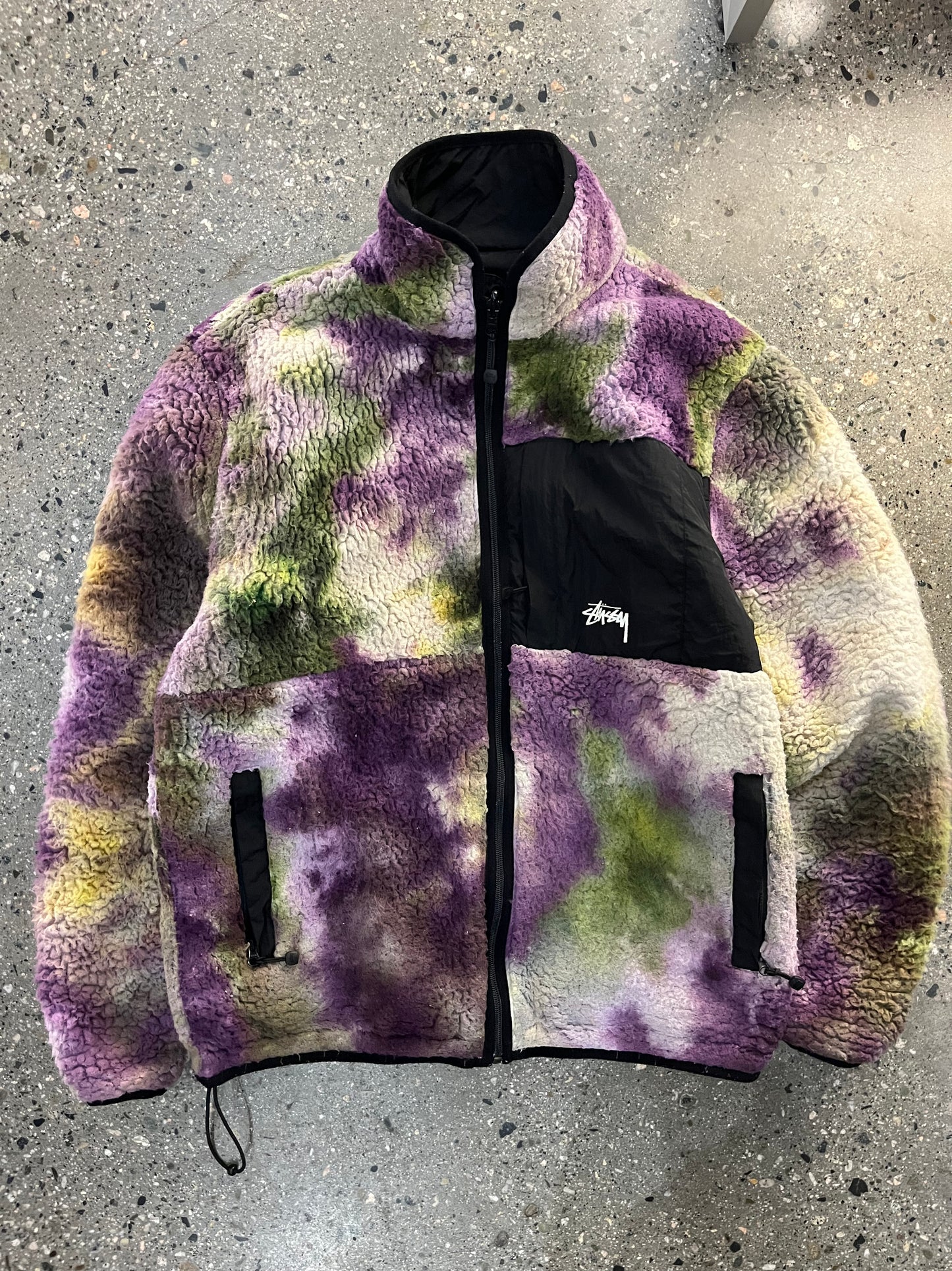 (M) Stussy Micofleece Reversible