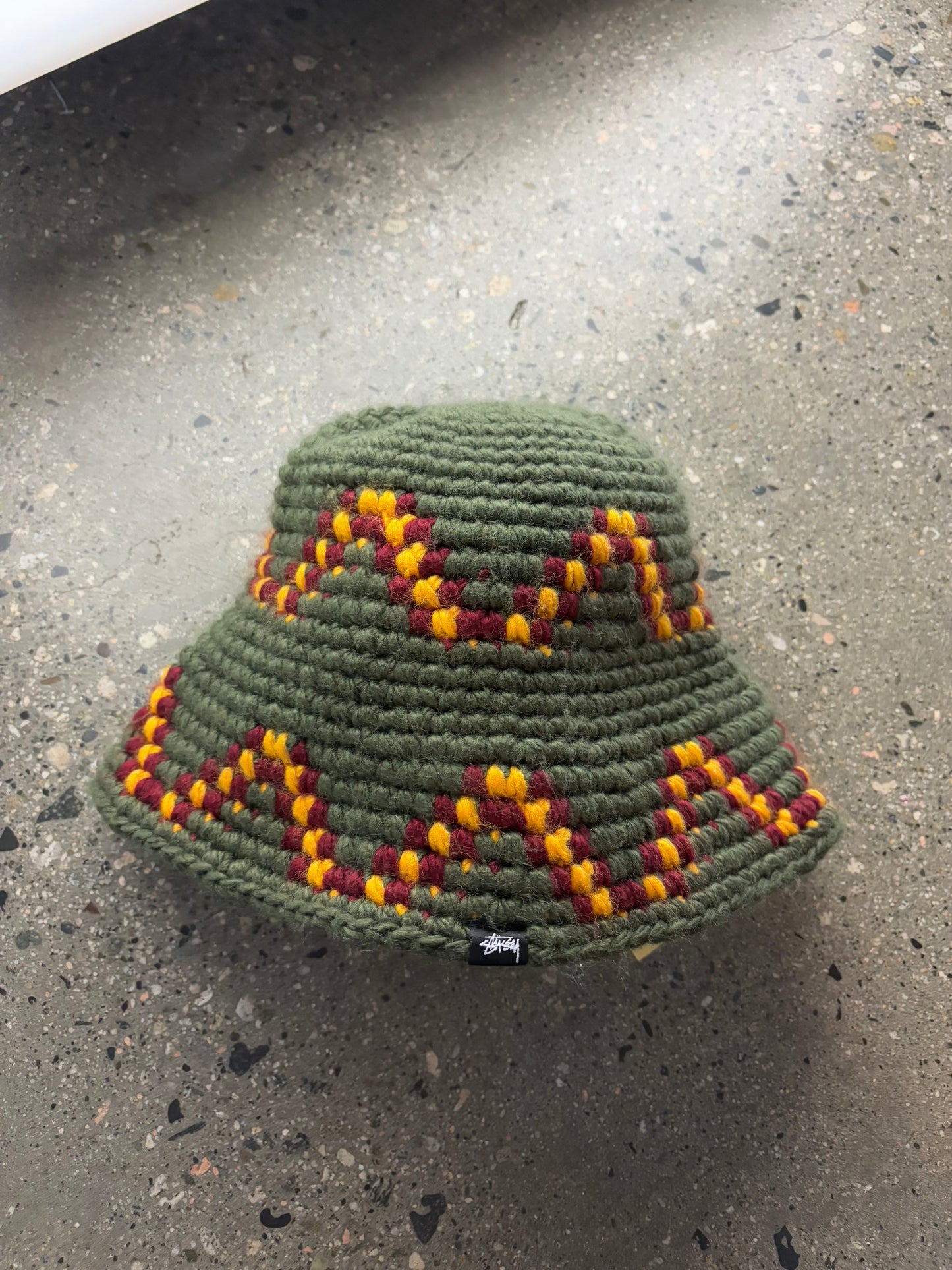 (OS) Stussy Giza Knit Bucket