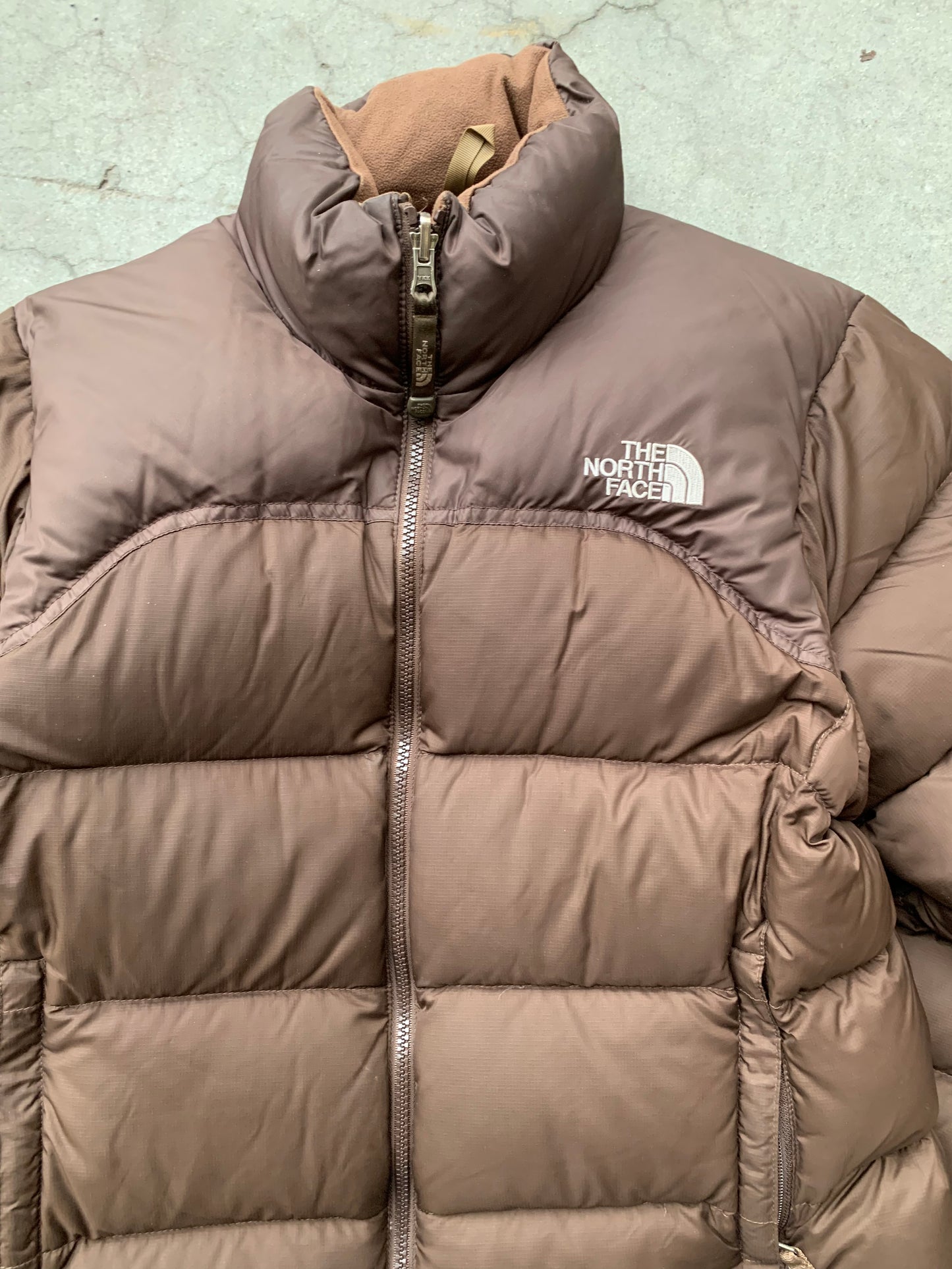 (S) The North Face 700 Chocolate Brown