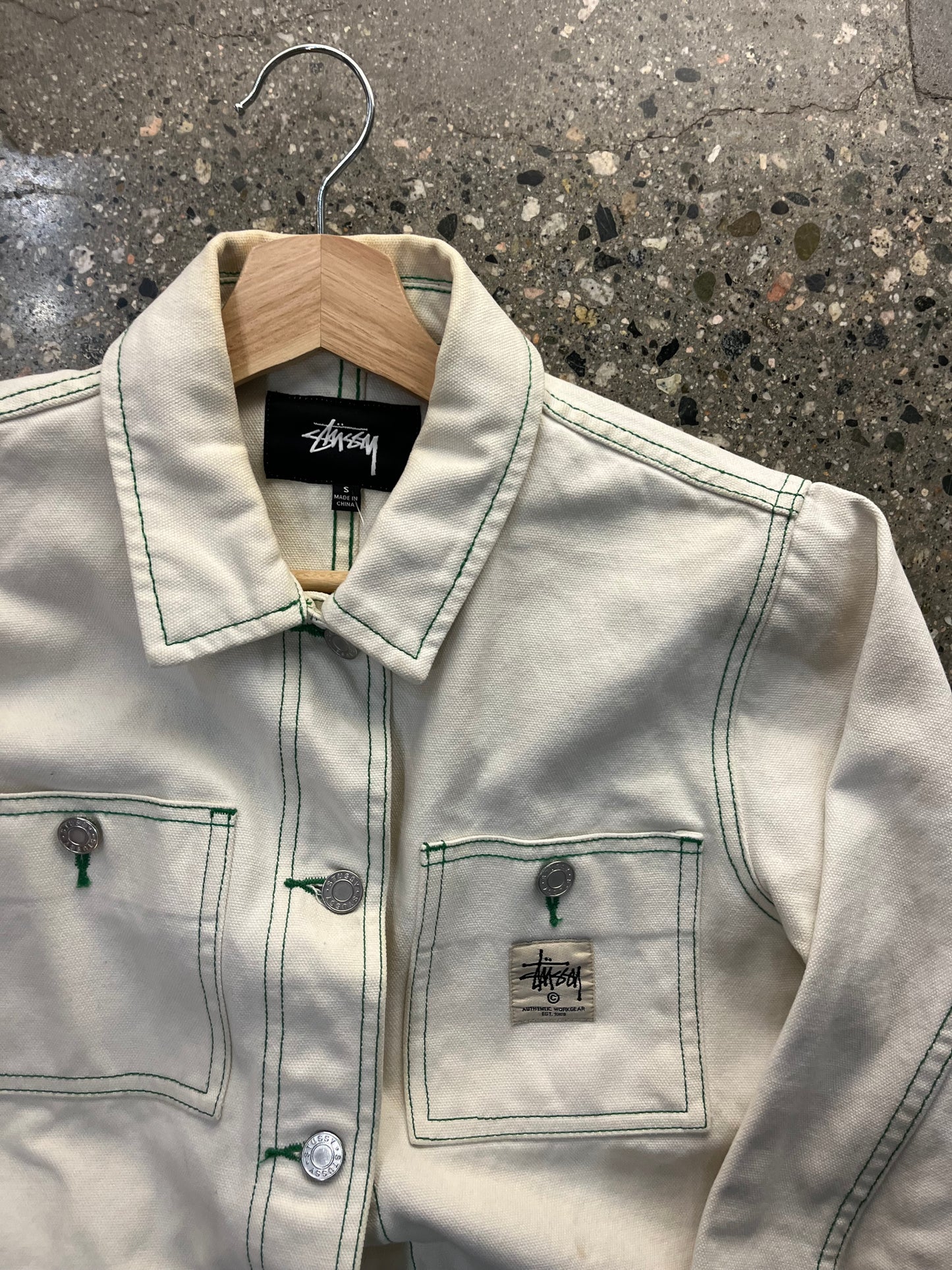 (S) Stussy Contrast Denim Set
