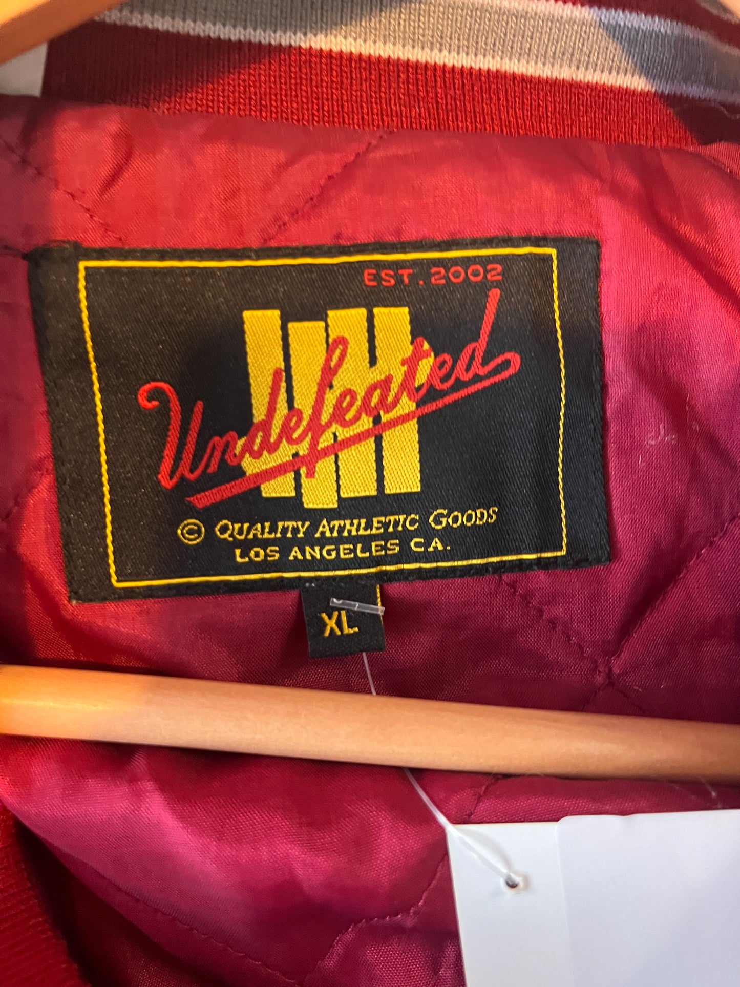 (XL) Undefeated Varsity Bomber