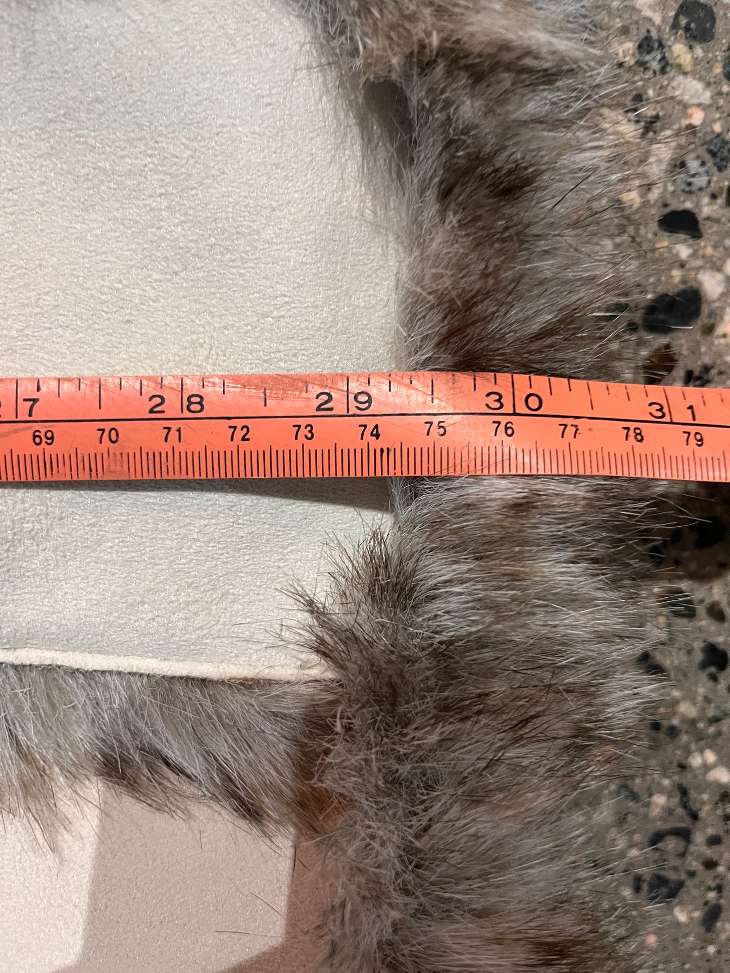 (Women’s M) Rare Bebe Fur Trench Coat