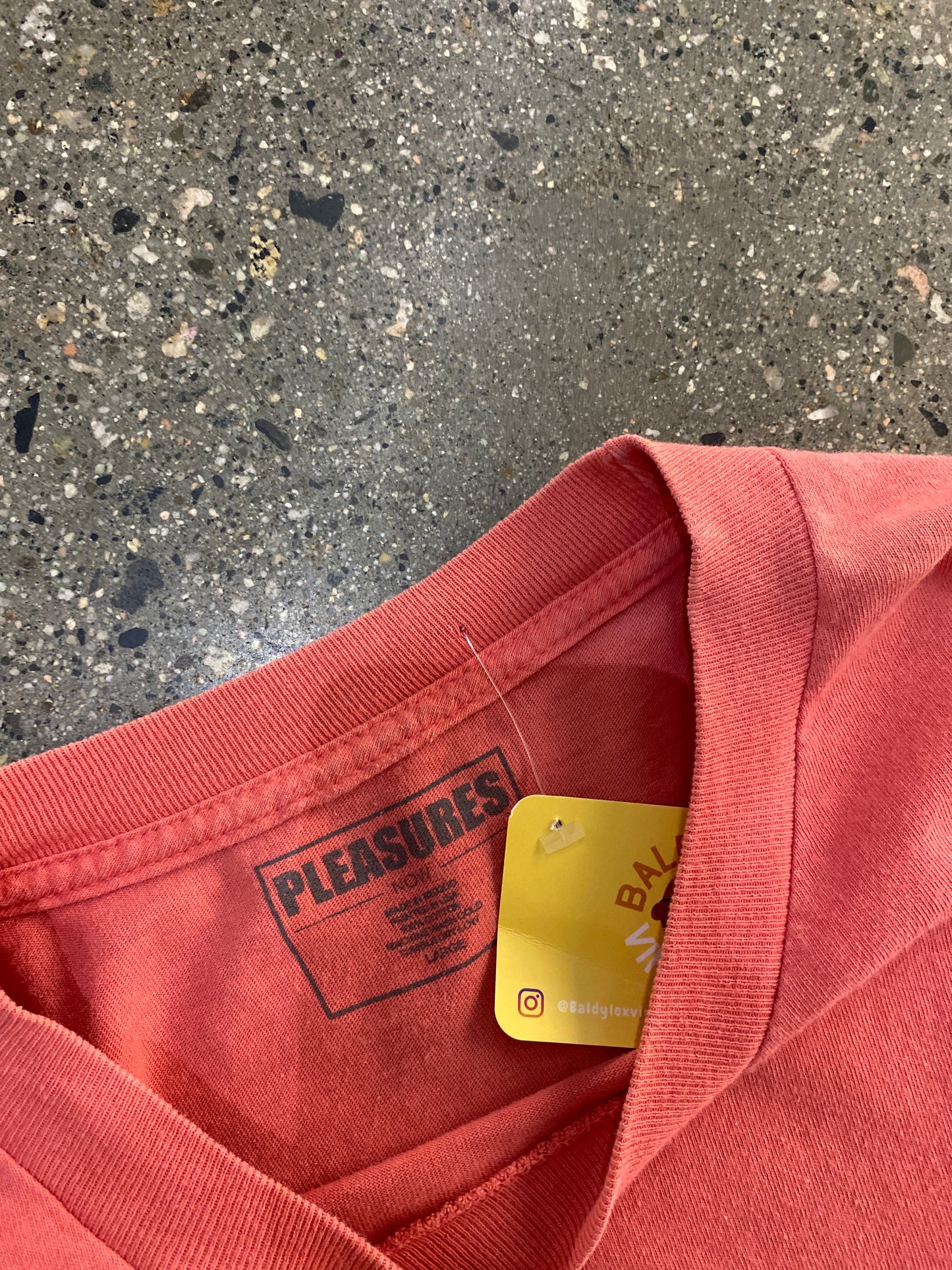 (L) Pleasures Peach Tee