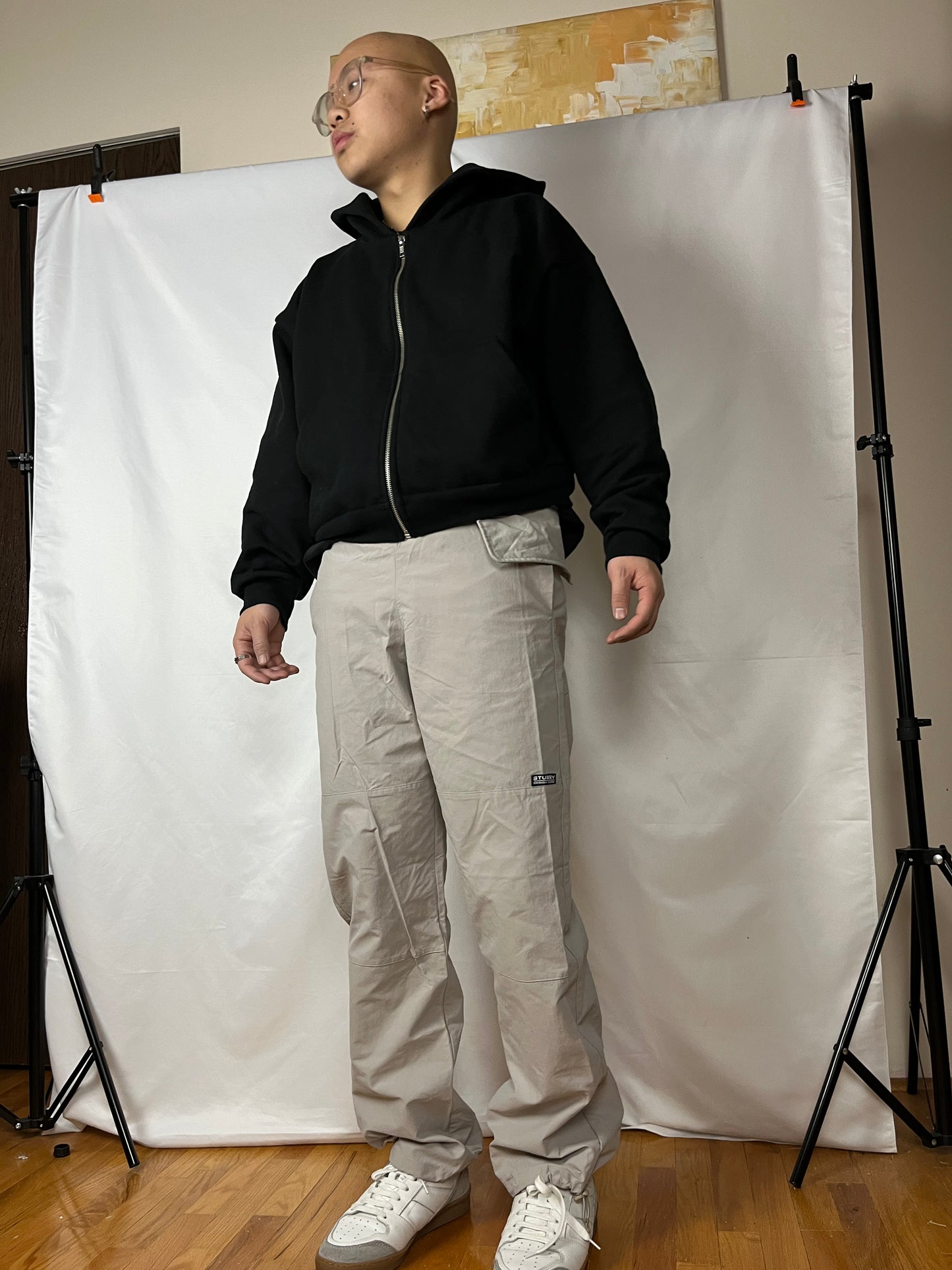 (26”) Stussy Parachutes w/ Fanny Pack
