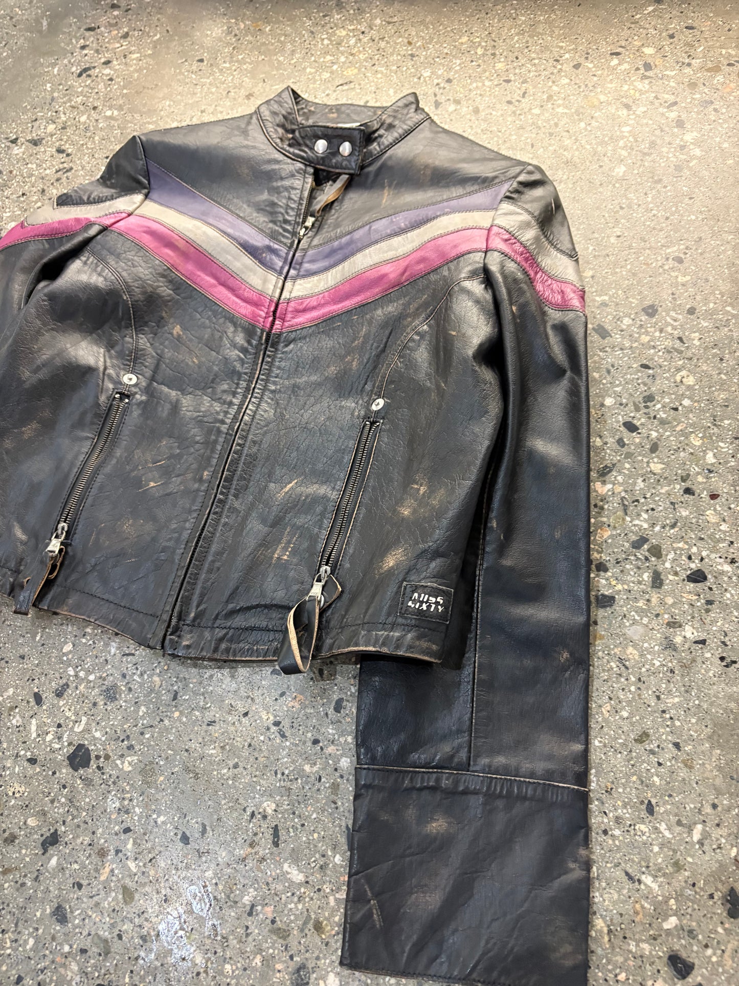 Miss Sixty Cropped Leather
