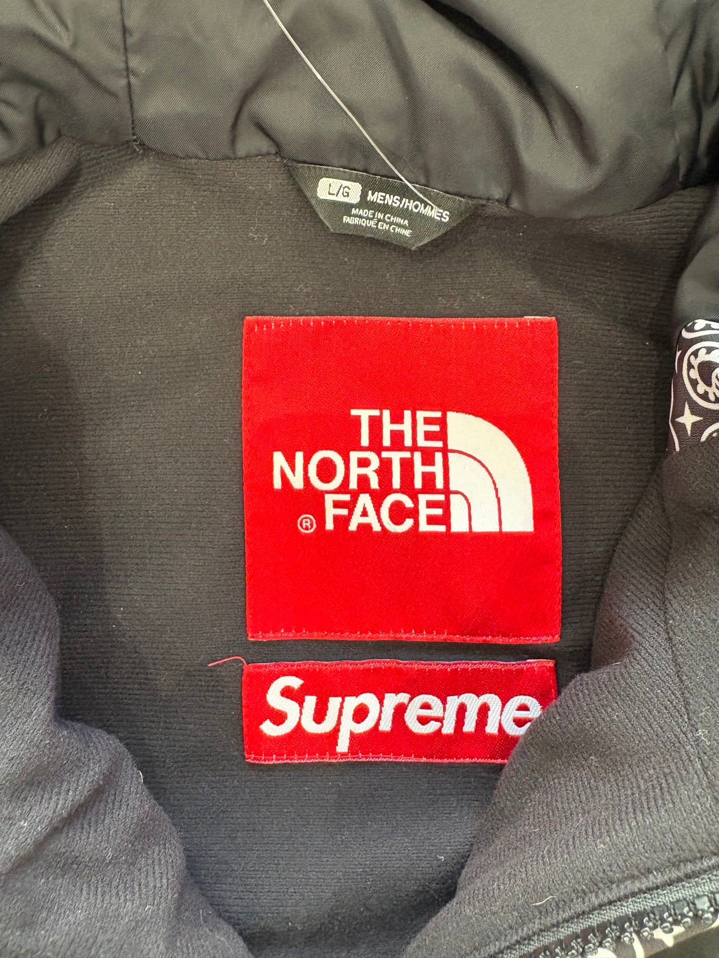 (L) Authentic Supreme x The North Face Banadana Mountain Jacket