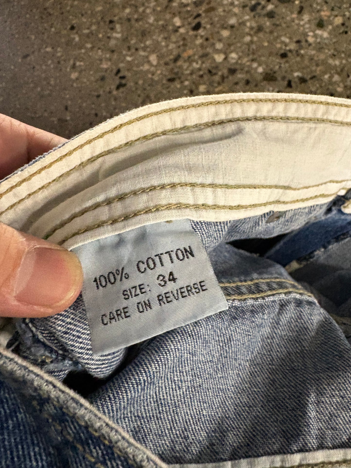 (34”) W Phatfarm Baggy Denim