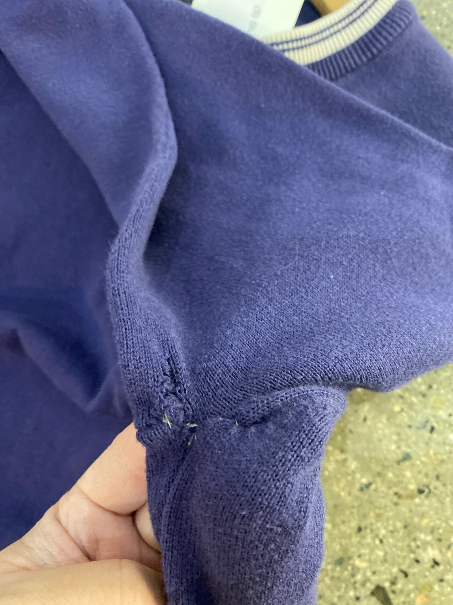 (S) Stussy Knitted Ringer Top