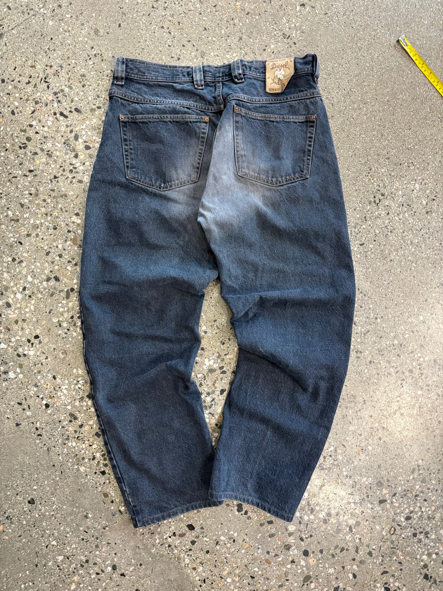 (34”) Diesel Enzyme Wash Denim