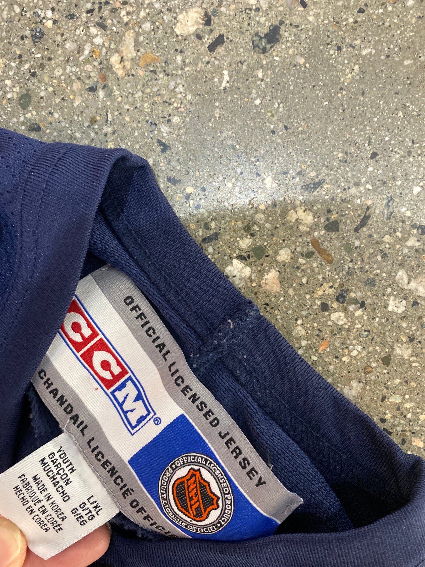 (XXS/XS) CCM Vintage Edmonton Oilers Jersey