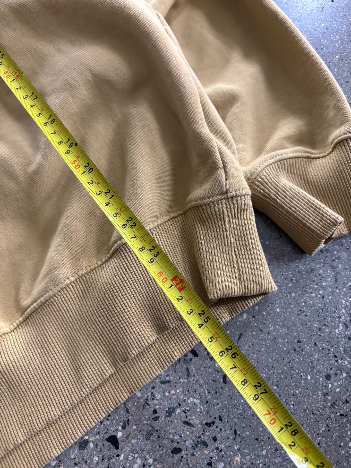 Mustard Stussy Hoodie