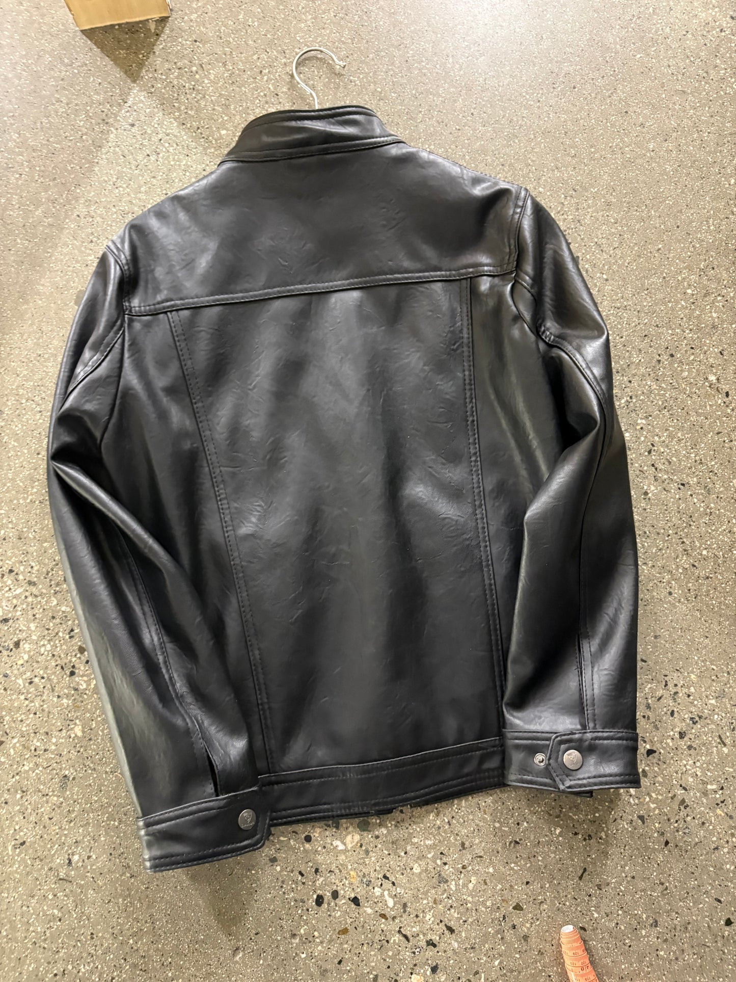 (S/M) Vintage Ferrari Emporio Leather Jkt