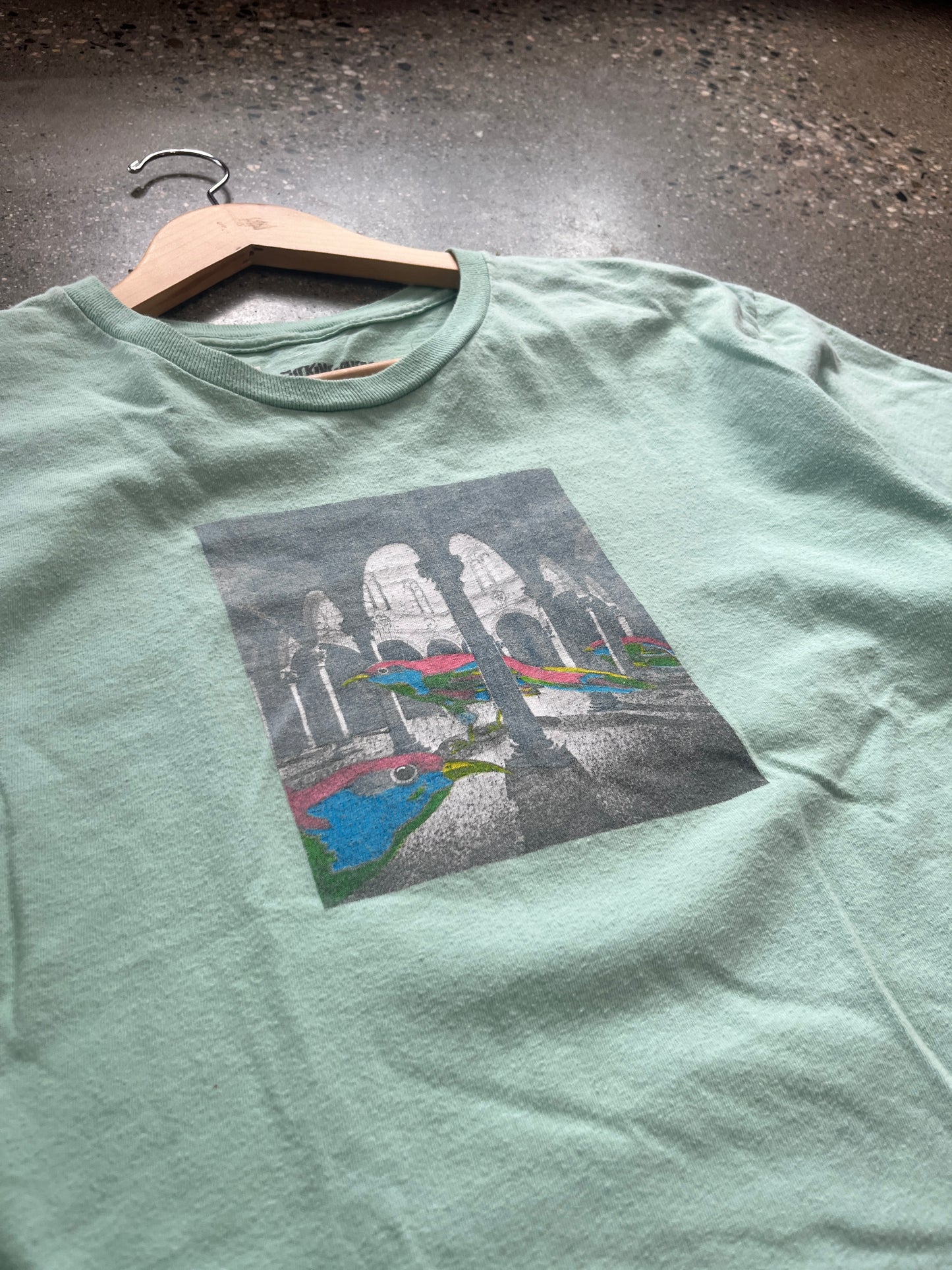 (L) F*cking Awesome Mint Tee