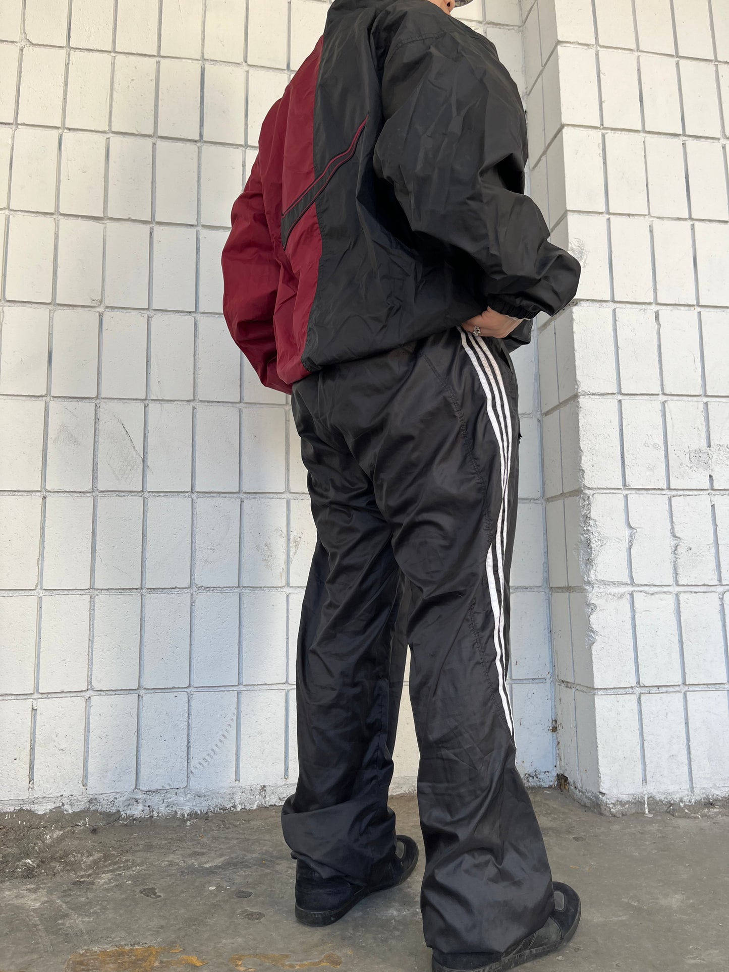 (L) Adidas Windbreaker Pants