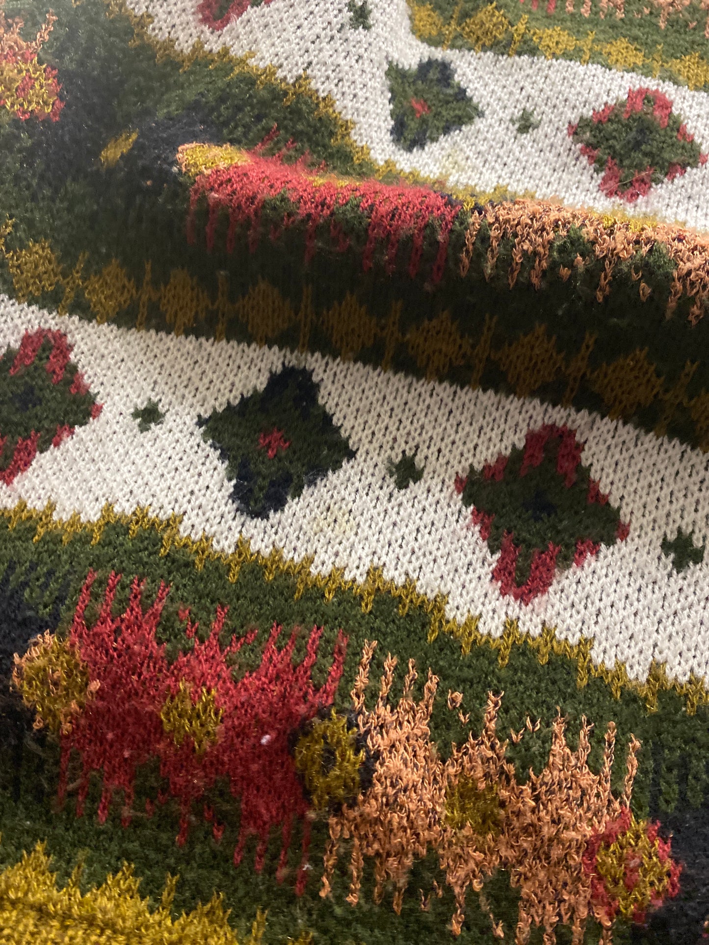 (M/L) sundays thick knit pattern