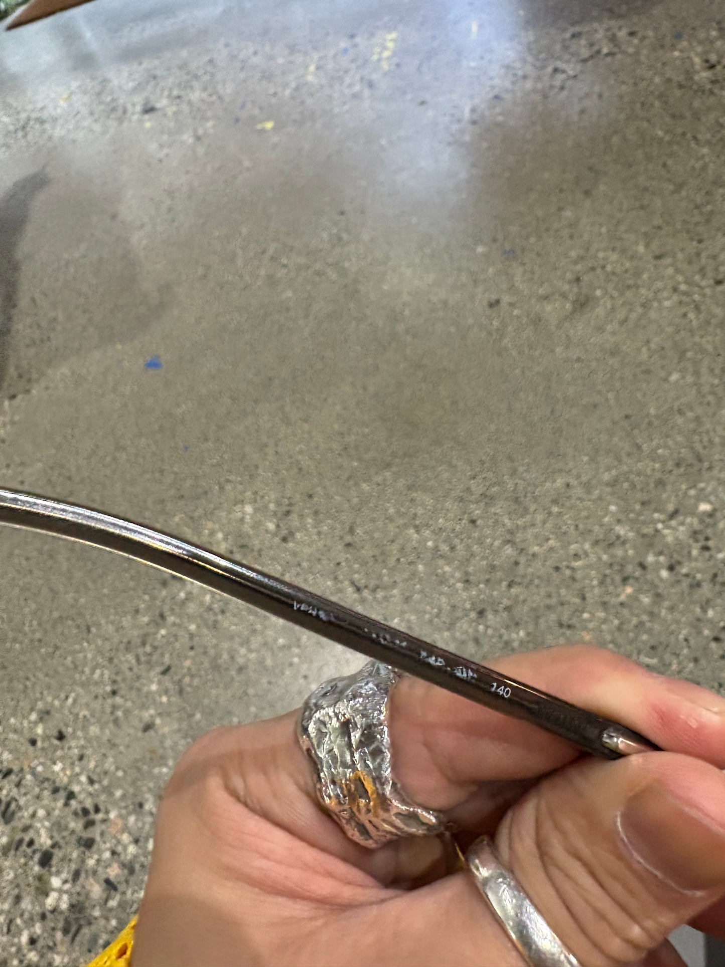 00s Vintage Prada SPR Metal Frame Rimless