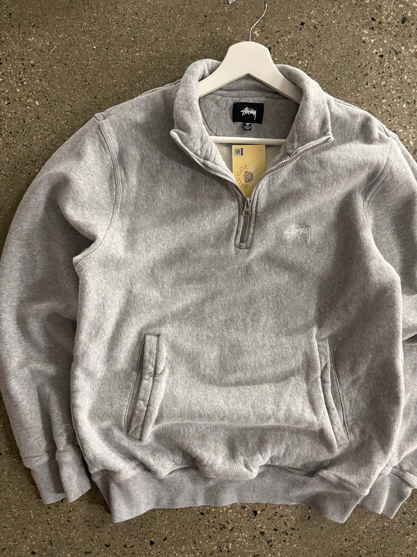 (M) Stussy Quarter Zip